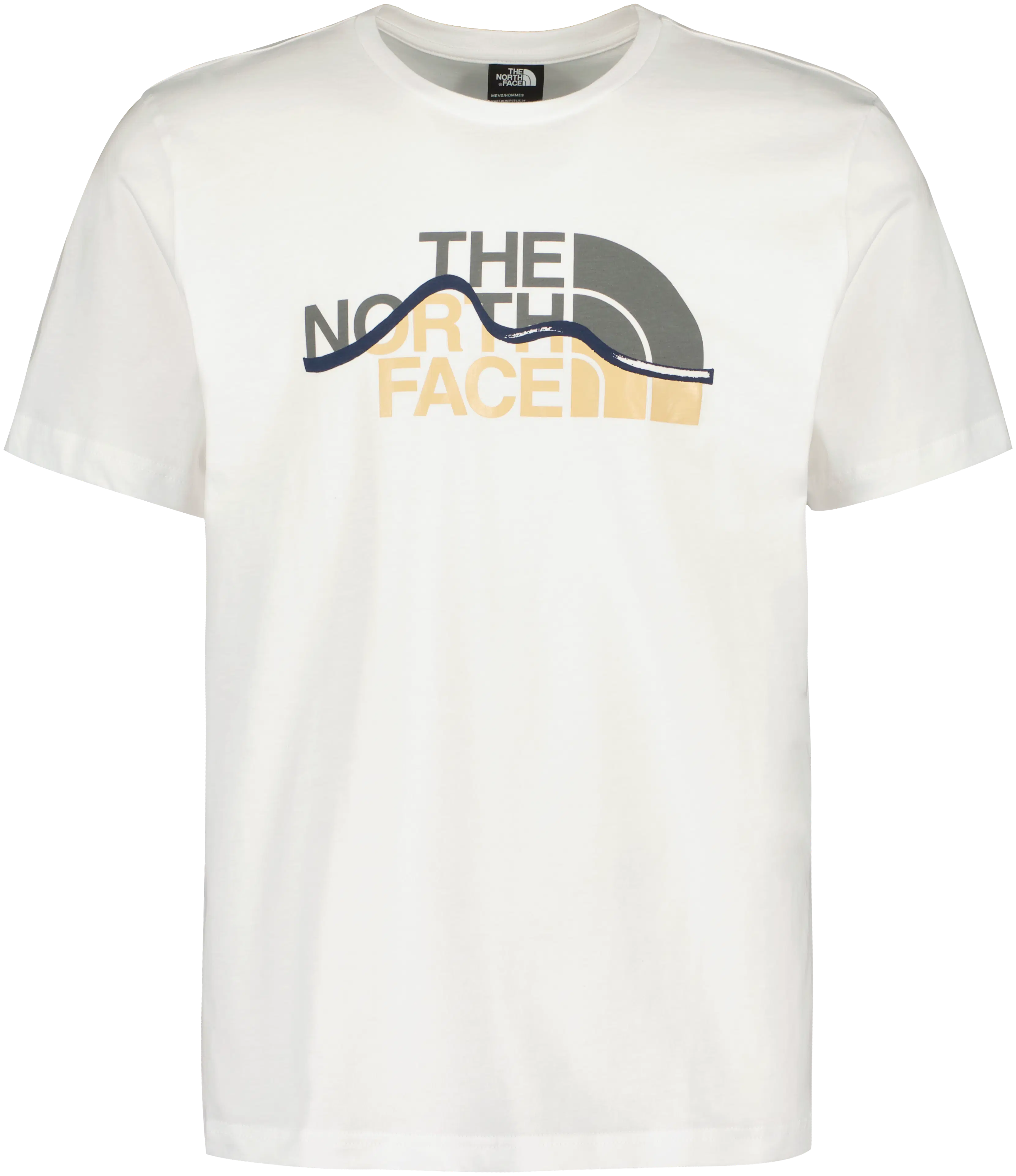 The North Face ss mountain line t-paita
