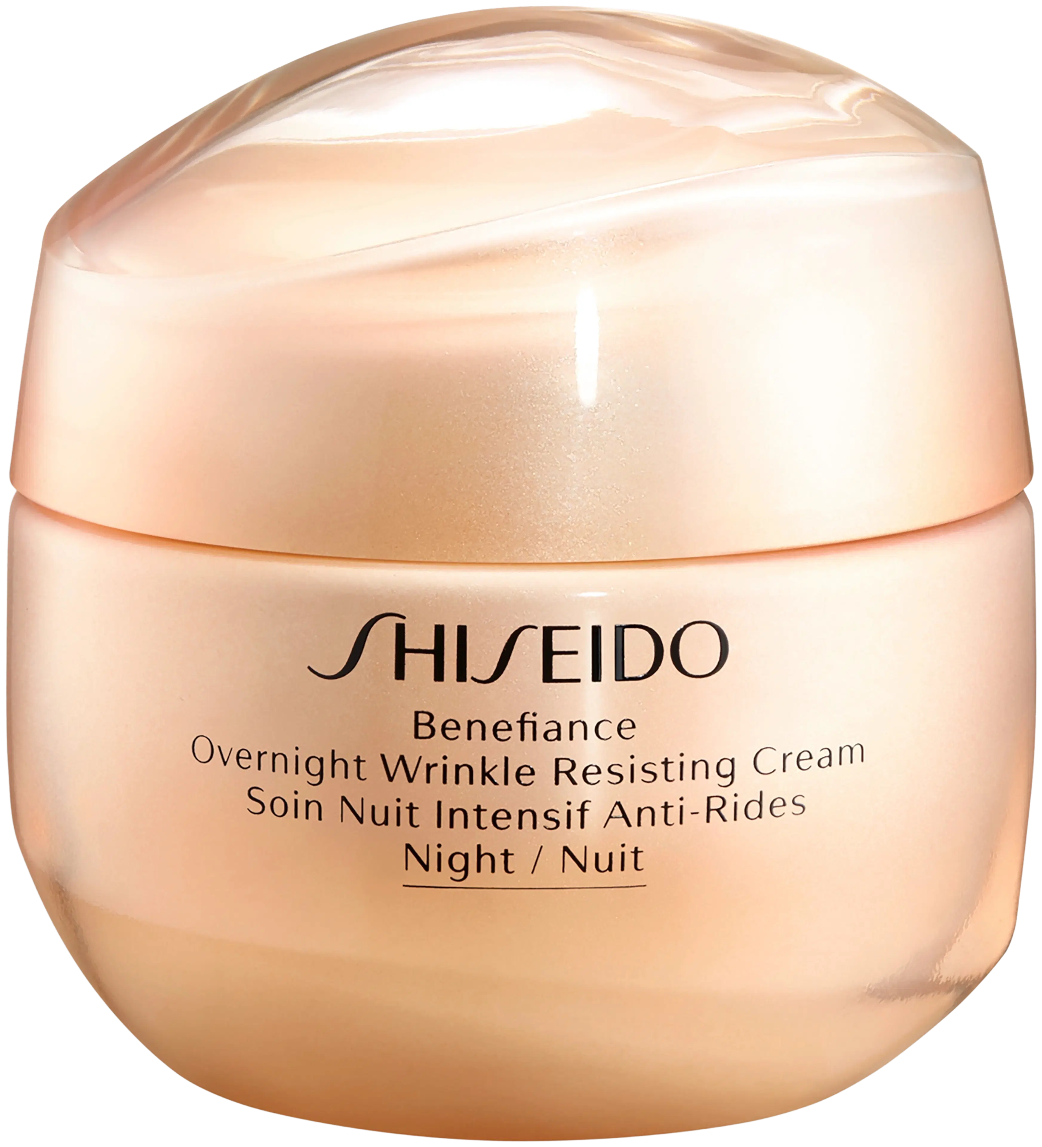 Shiseido Benefiance Overnight Wrinkle Resisting Cream yövoide 50 ml