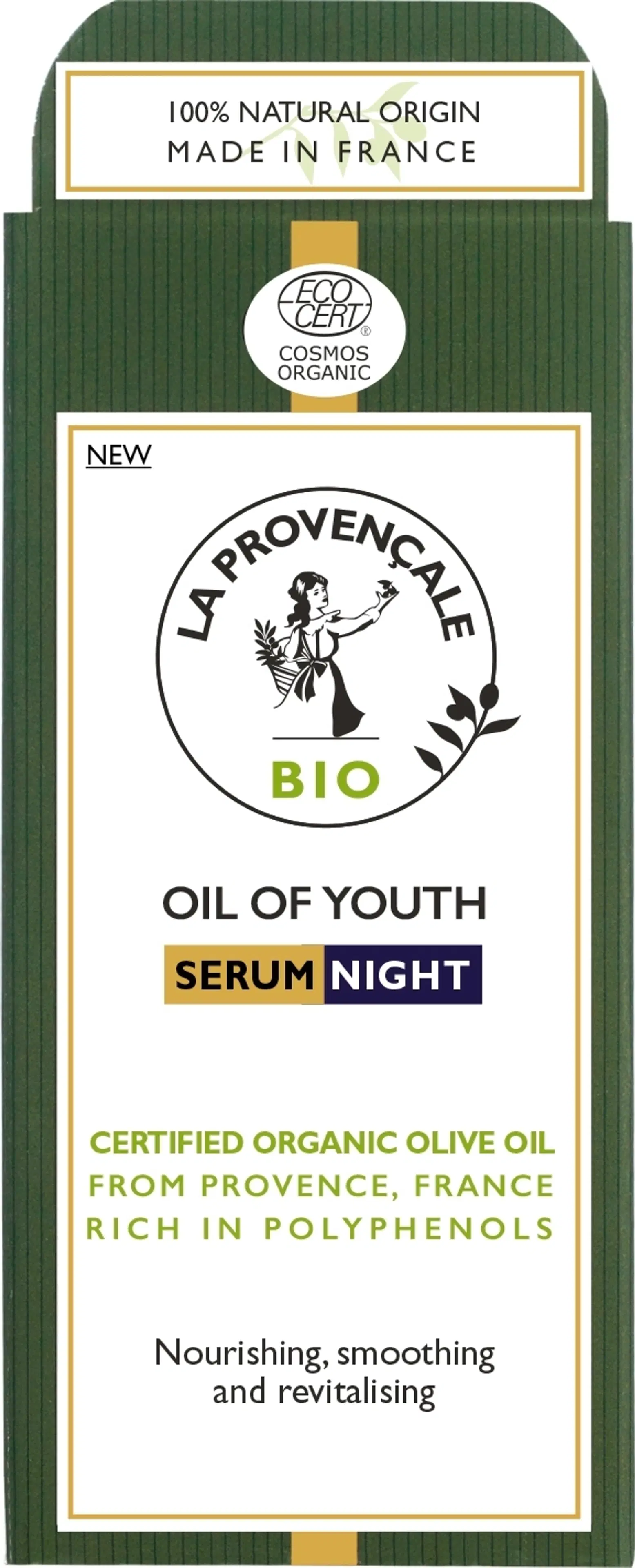 La Provençale Bio Oil of Youth yöseerumi 30 ml