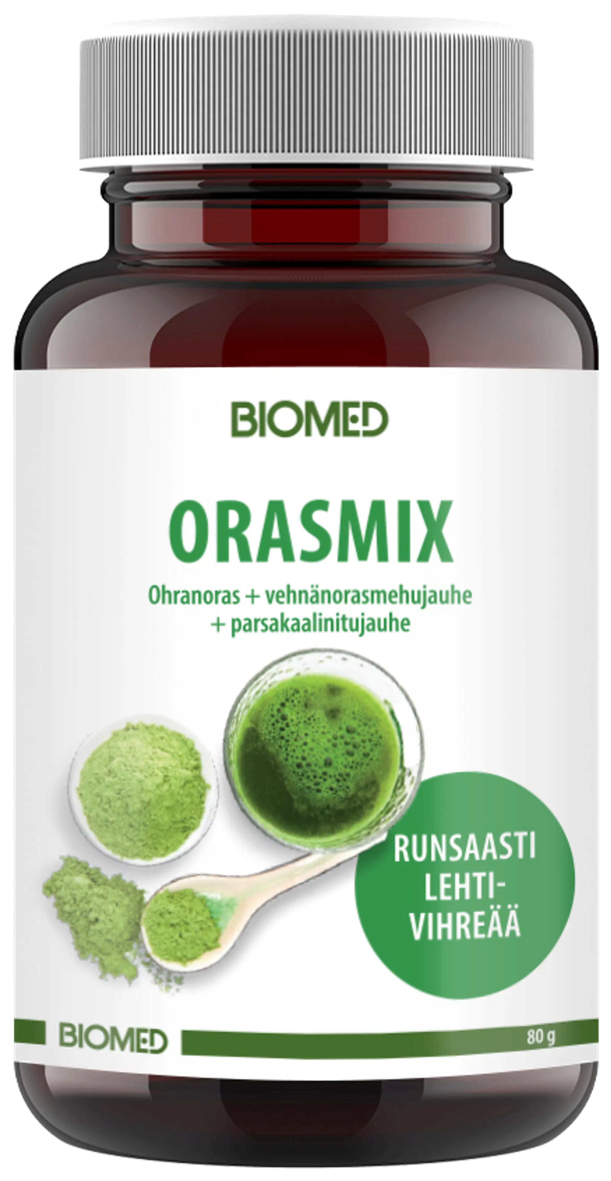 Biomed Orasmix viherjauhe