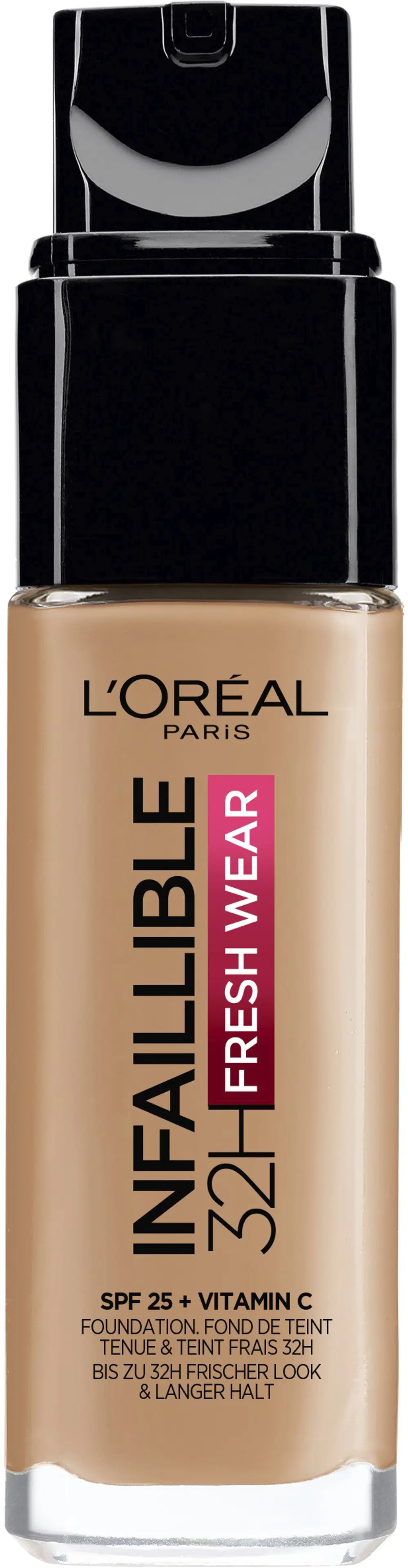 L'Oréal Paris Infaillible Fresh Wear 260 Golden Sun meikkivoide 30ml