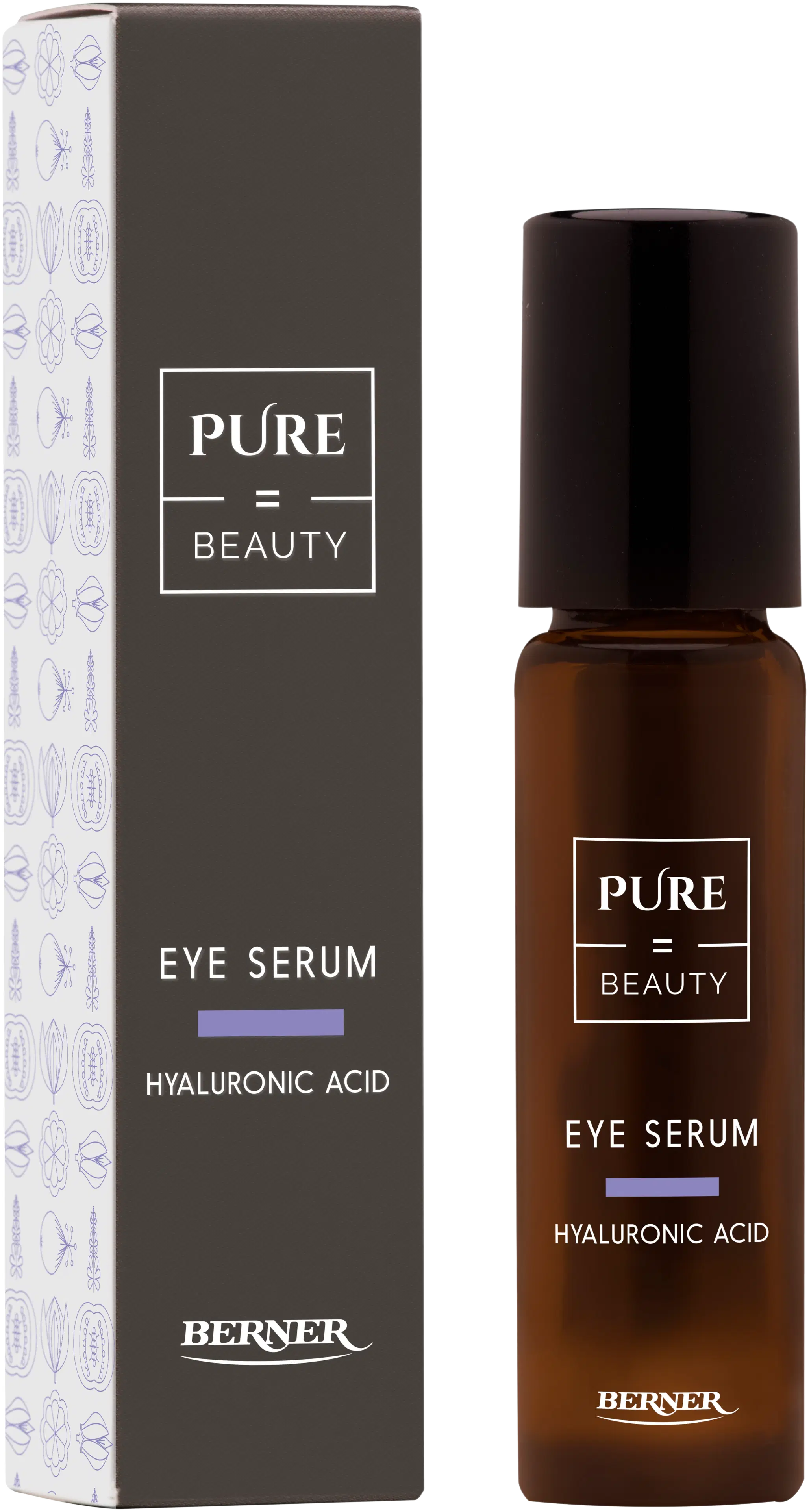 Pure=Beauty Eye Serum Roll-on with Hyaluronic Acid silmänympärysseerumi 10 ml