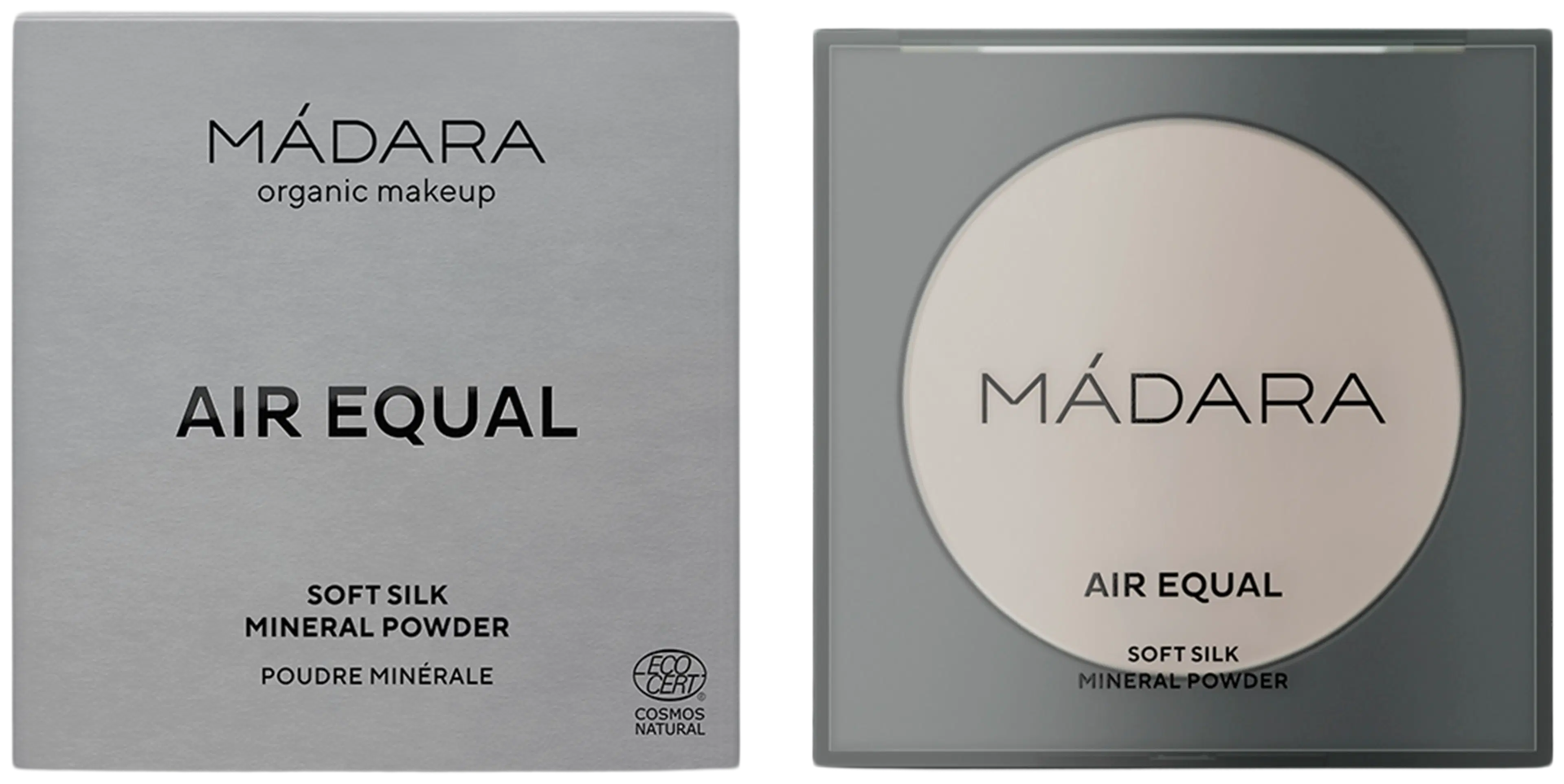 MÁDARA Air Equal Soft Silk Mineraalipuuteri 0 Translucent, 9 g
