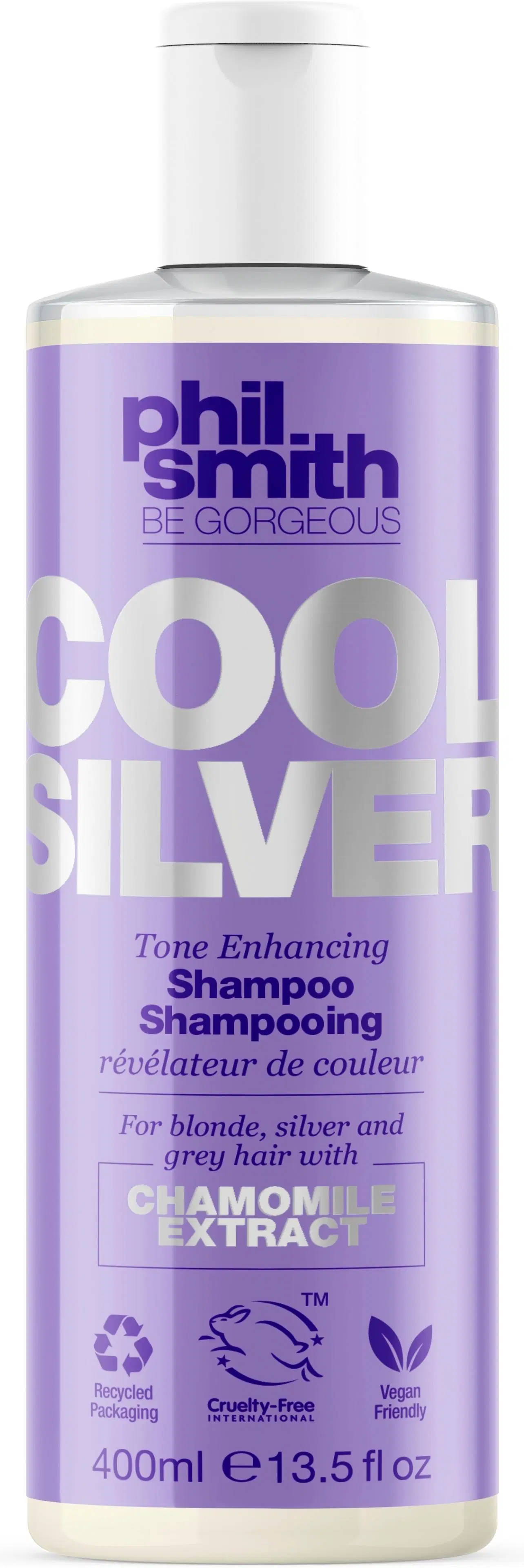 Phil Smith Be Gorgeous Cool Silver Tone Enhancing Shampoo 400ml