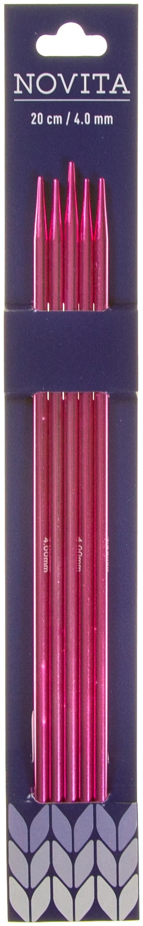 Novita Sukkapuikot 20cm - 4 mm pinkki