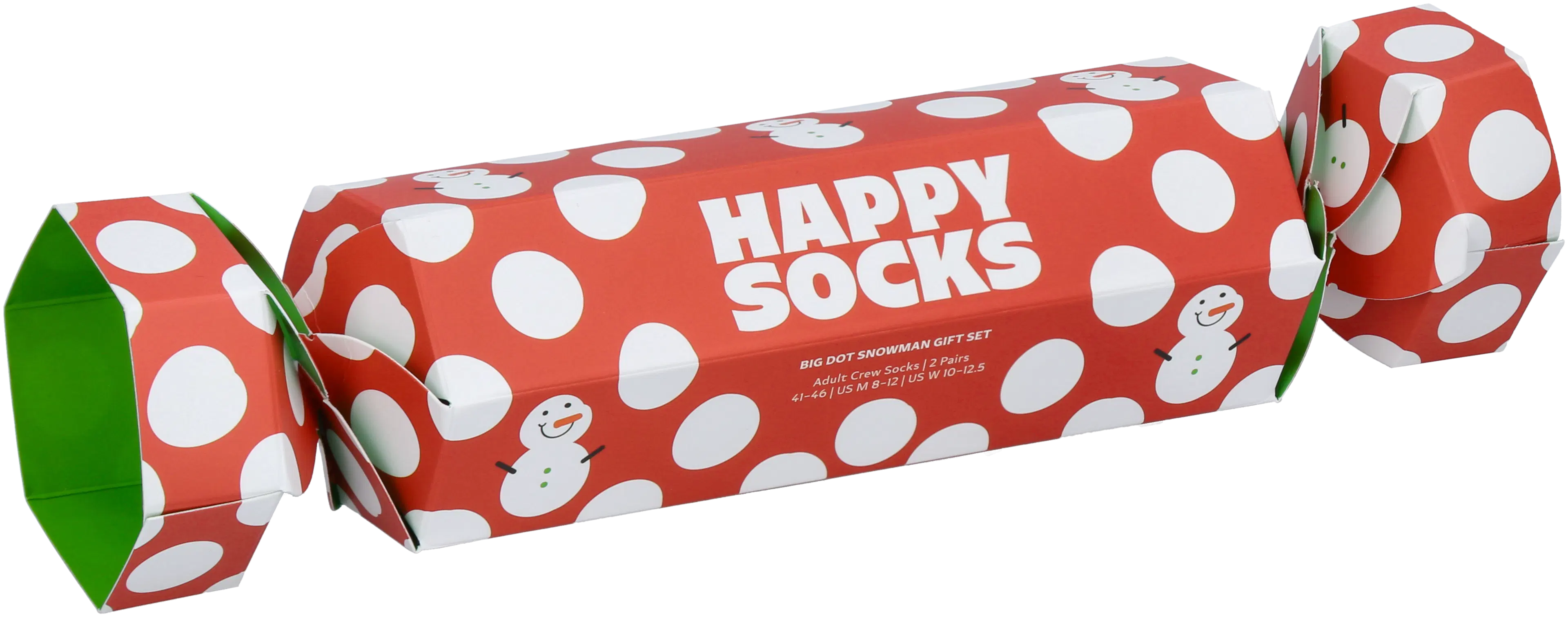 Happy Socks Big Dot Snowman sukat