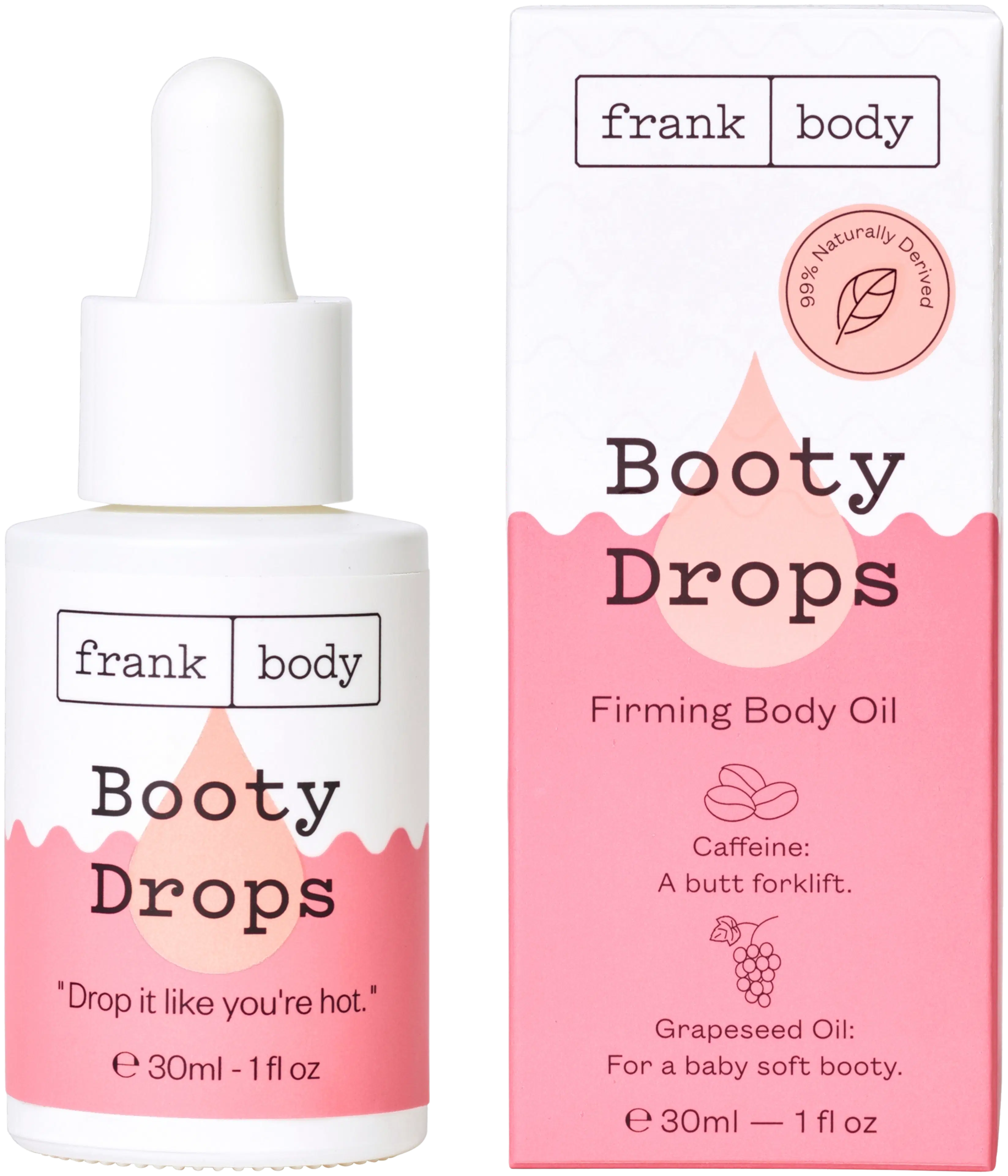 Frank Body Booty Drops Firming Body Oil kiinteyttävä vartaloöljy 30ml