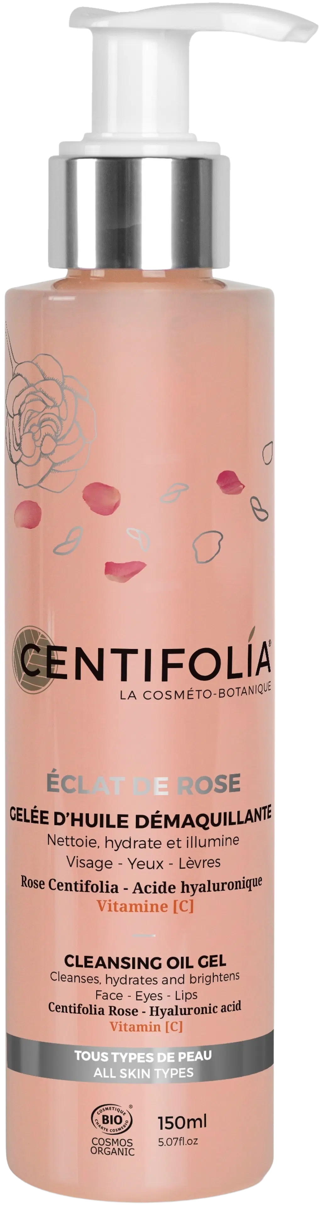 Centifolia Eclat de Rose Cleansing Oil Gel geelimäinen puhdistusöljy 150 ml