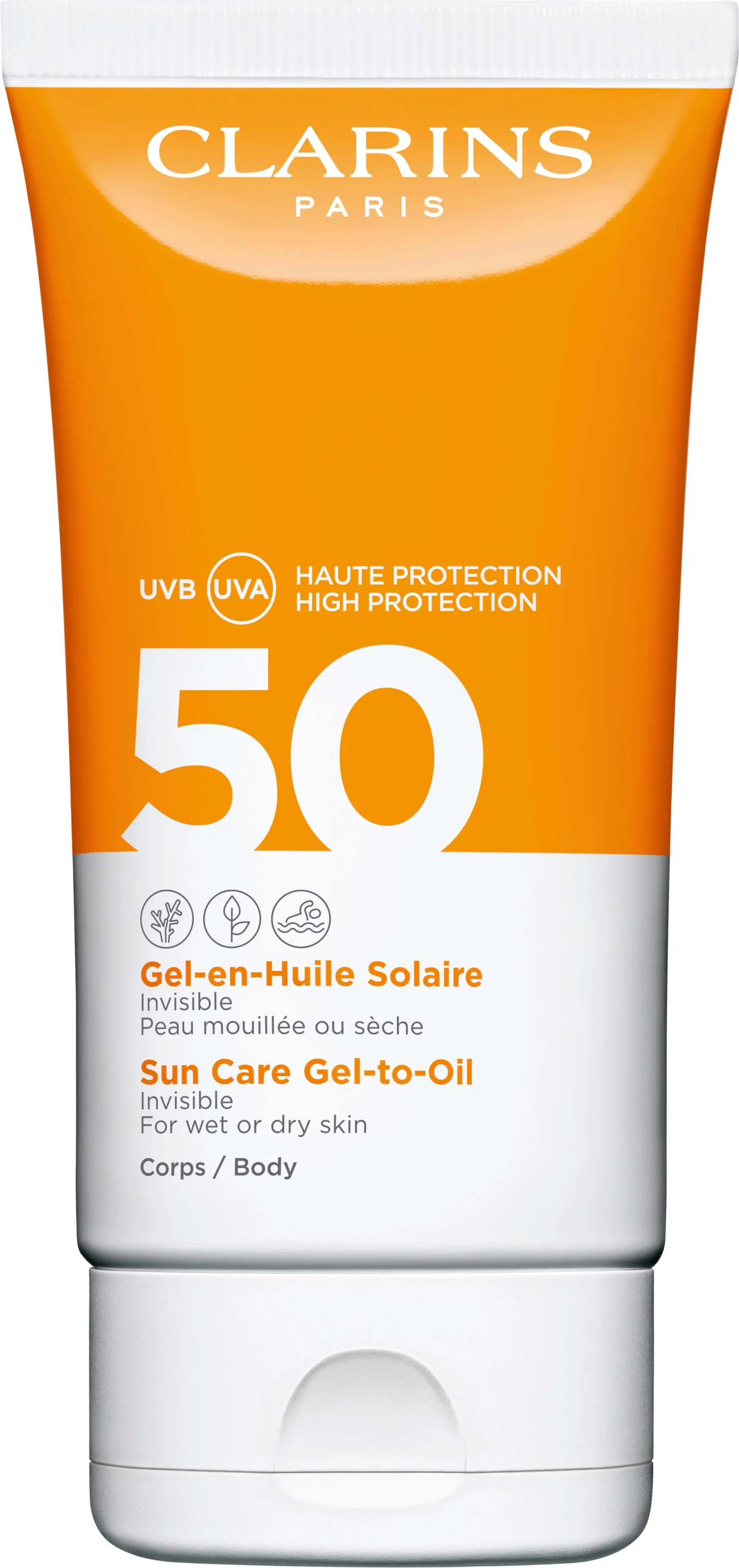 Clarins Sun Care Gel-to-Oil SPF50 aurinkosuojavoide 150 ml