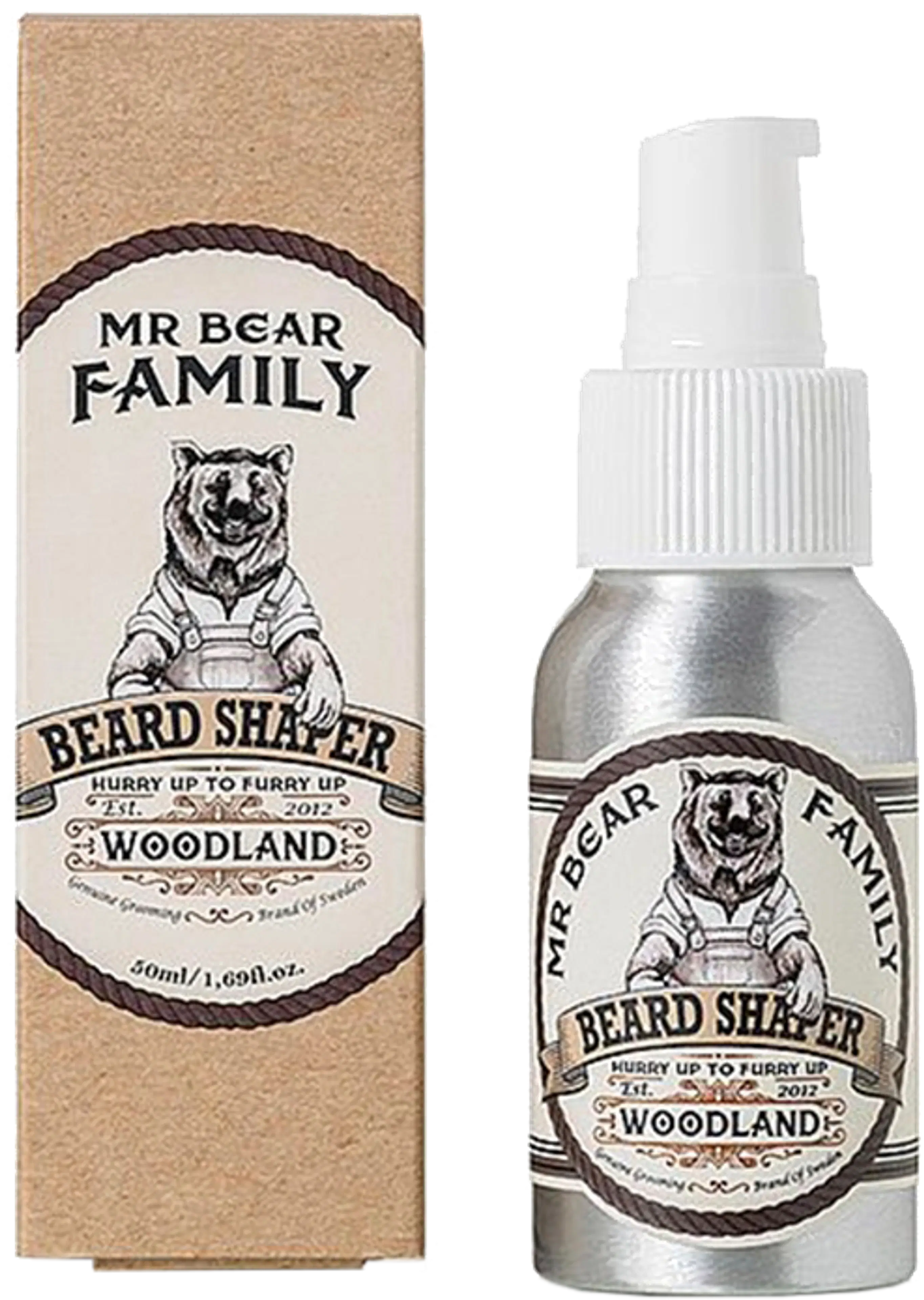 Beard Shaper Woodland 50ml -partavoide