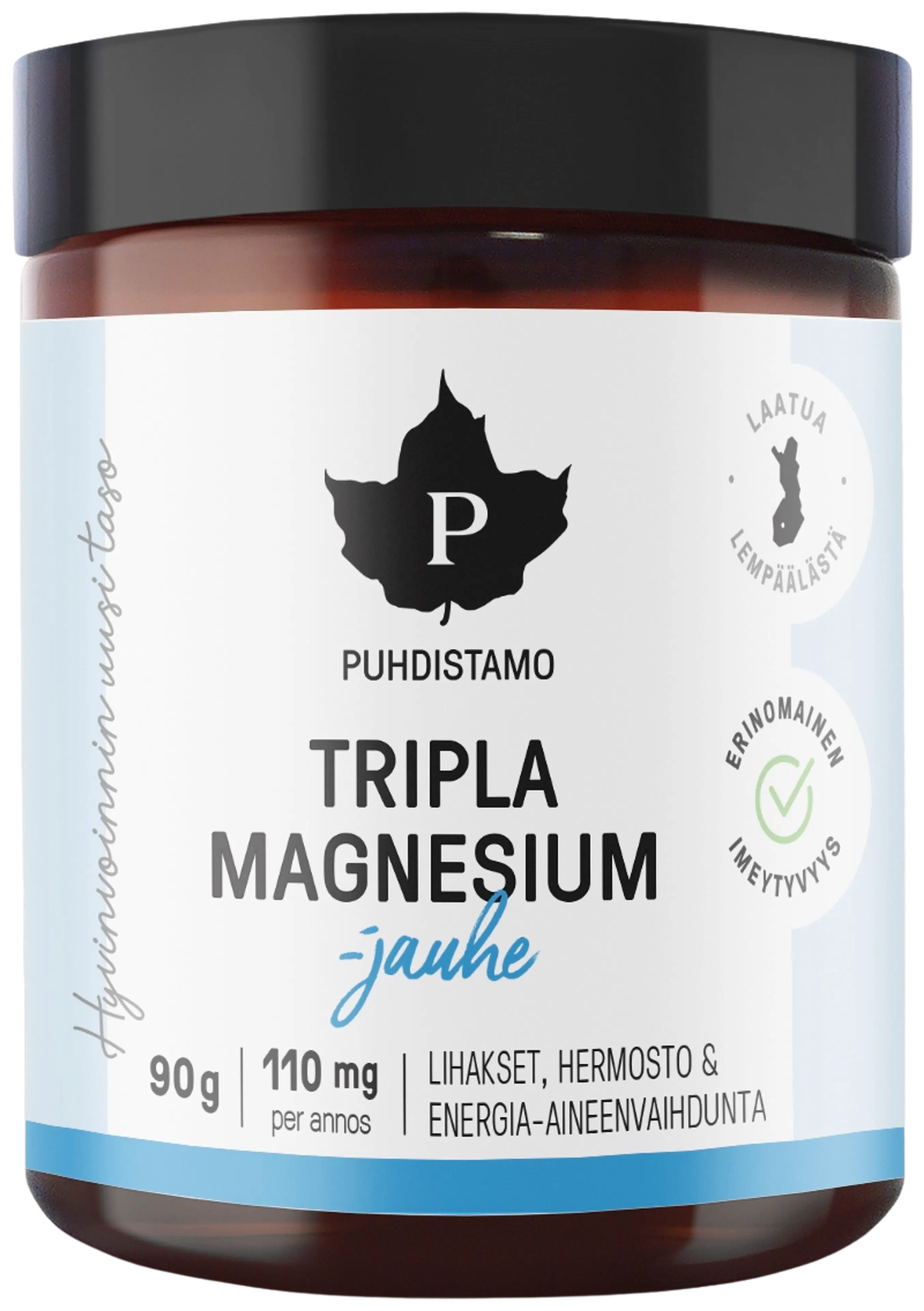 Puhdistamo Tripla Magnesiumjauhe 90 g