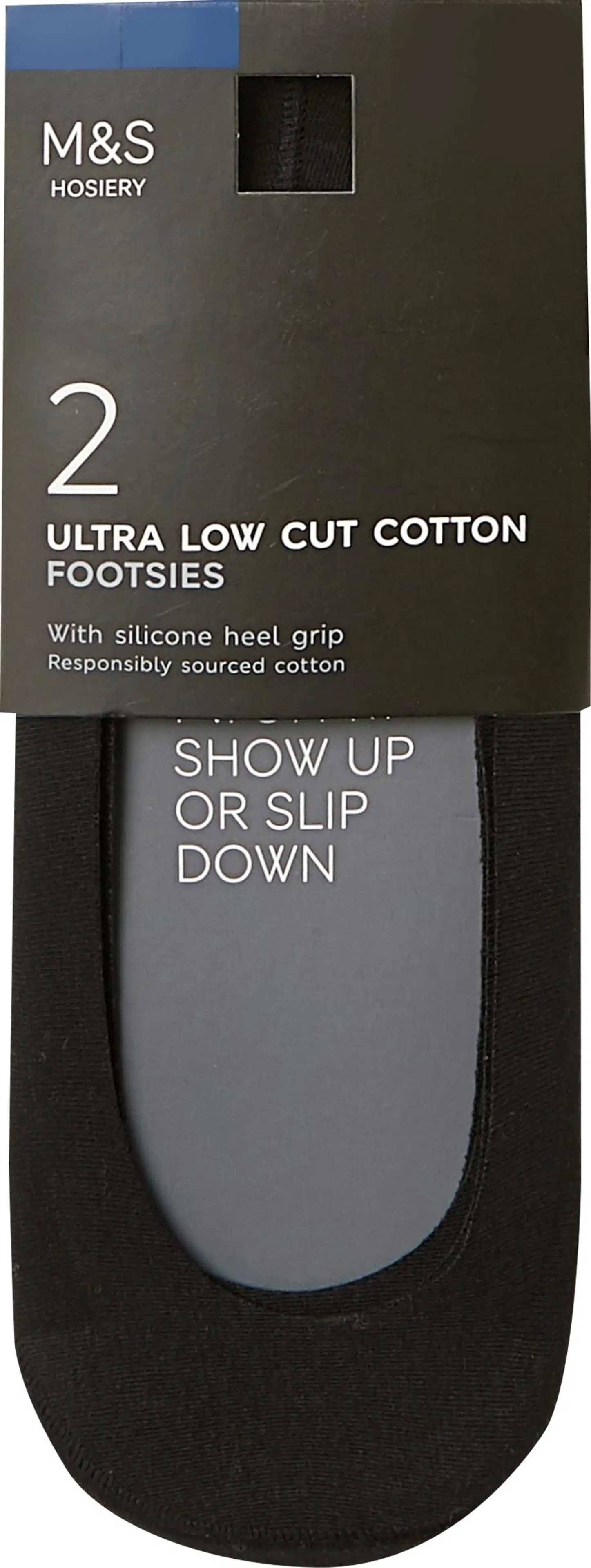 Marks & Spencer Low Cut Footsie 2-pack sukat