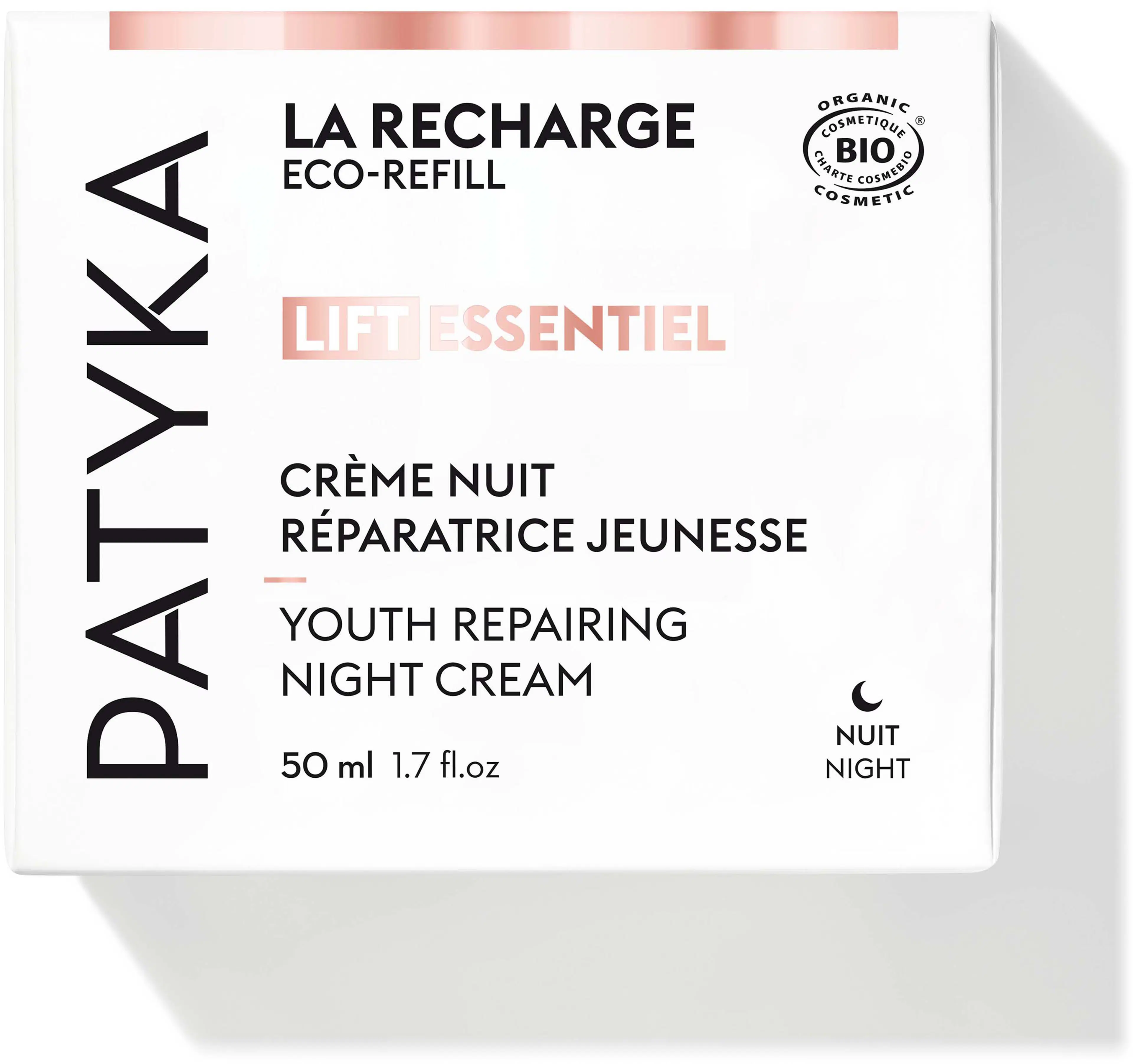 Patyka REFILL Youth Repairing Night Cream -täyttöpakkaus 50ml