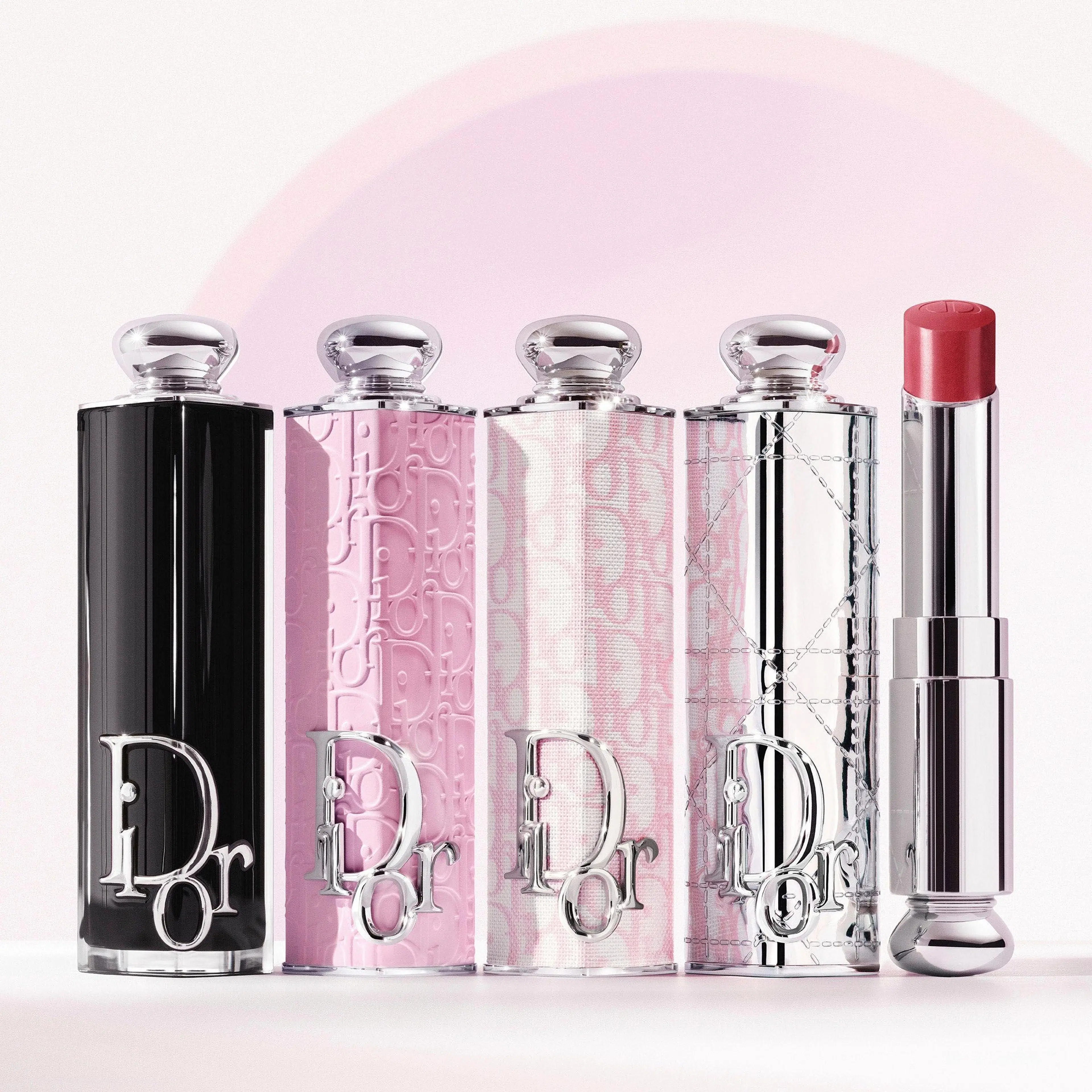 DIOR Addict Shine Lipstick Couture Case Pink Oblique huulipunakotelo