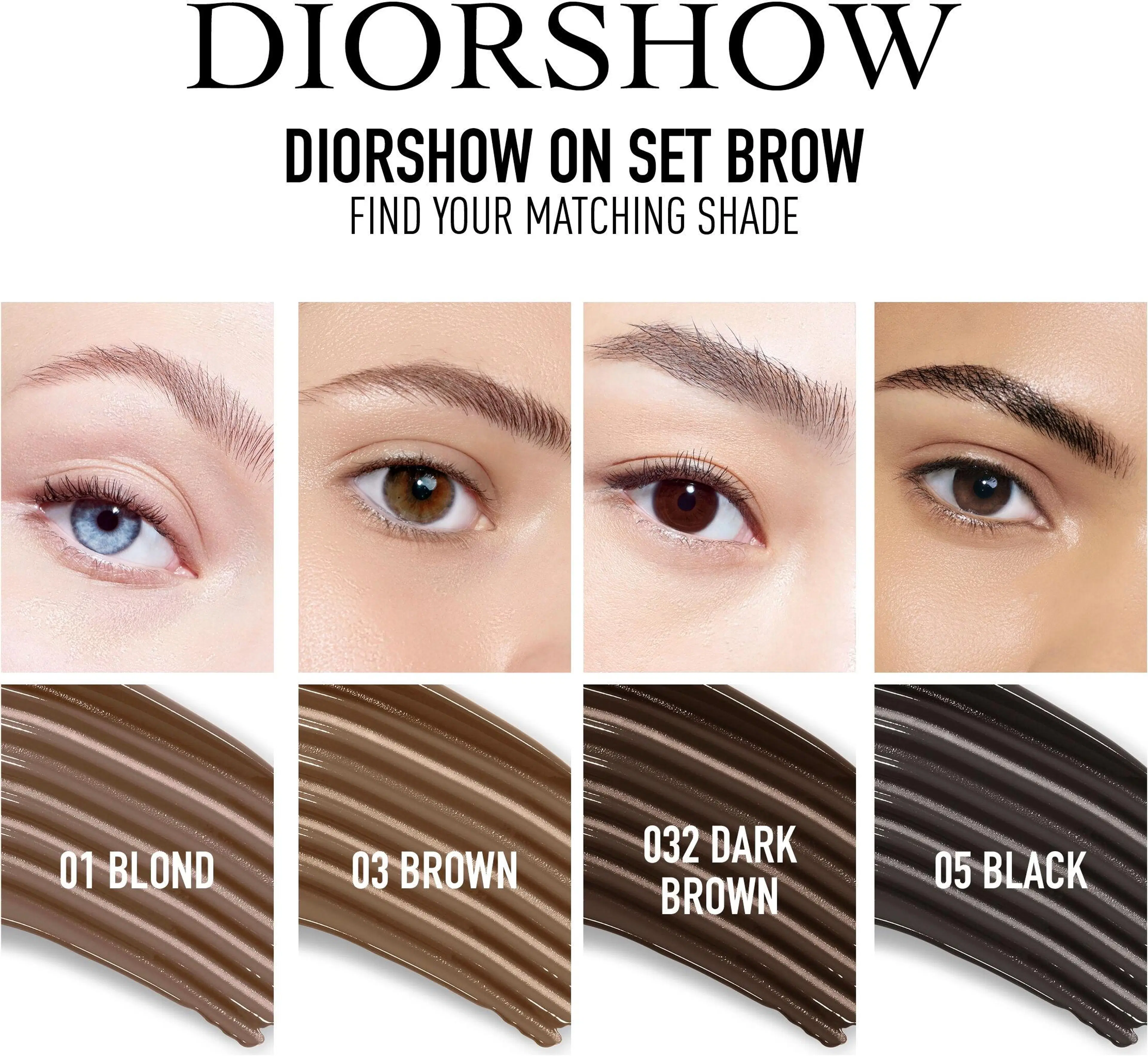 DIOR Diorshow On Set Brow Mascara kulmaväri 5 ml