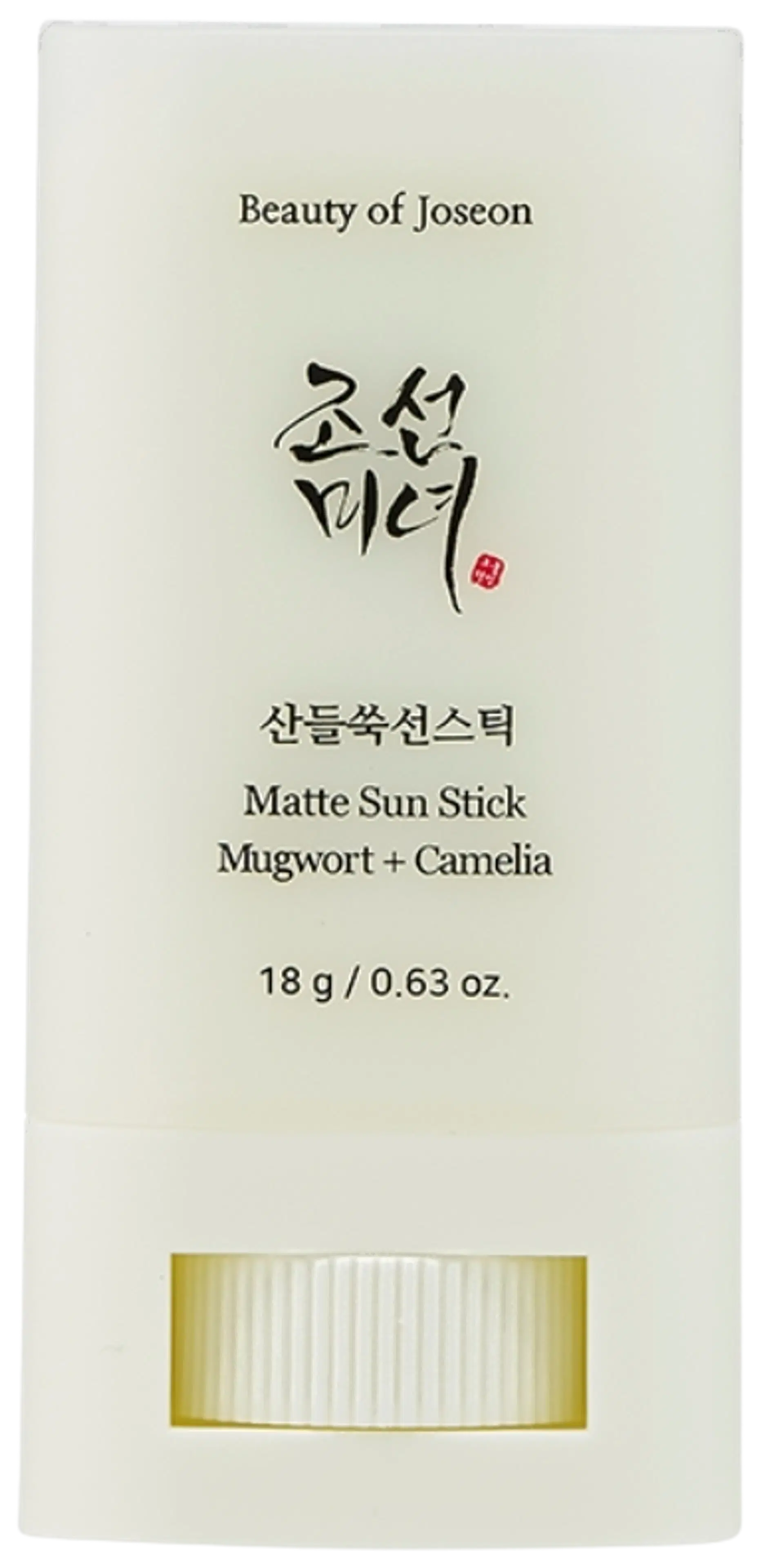 Beauty of Joseon Matte Sun Stick : Mugwort + Camellia Aurinkopuikko