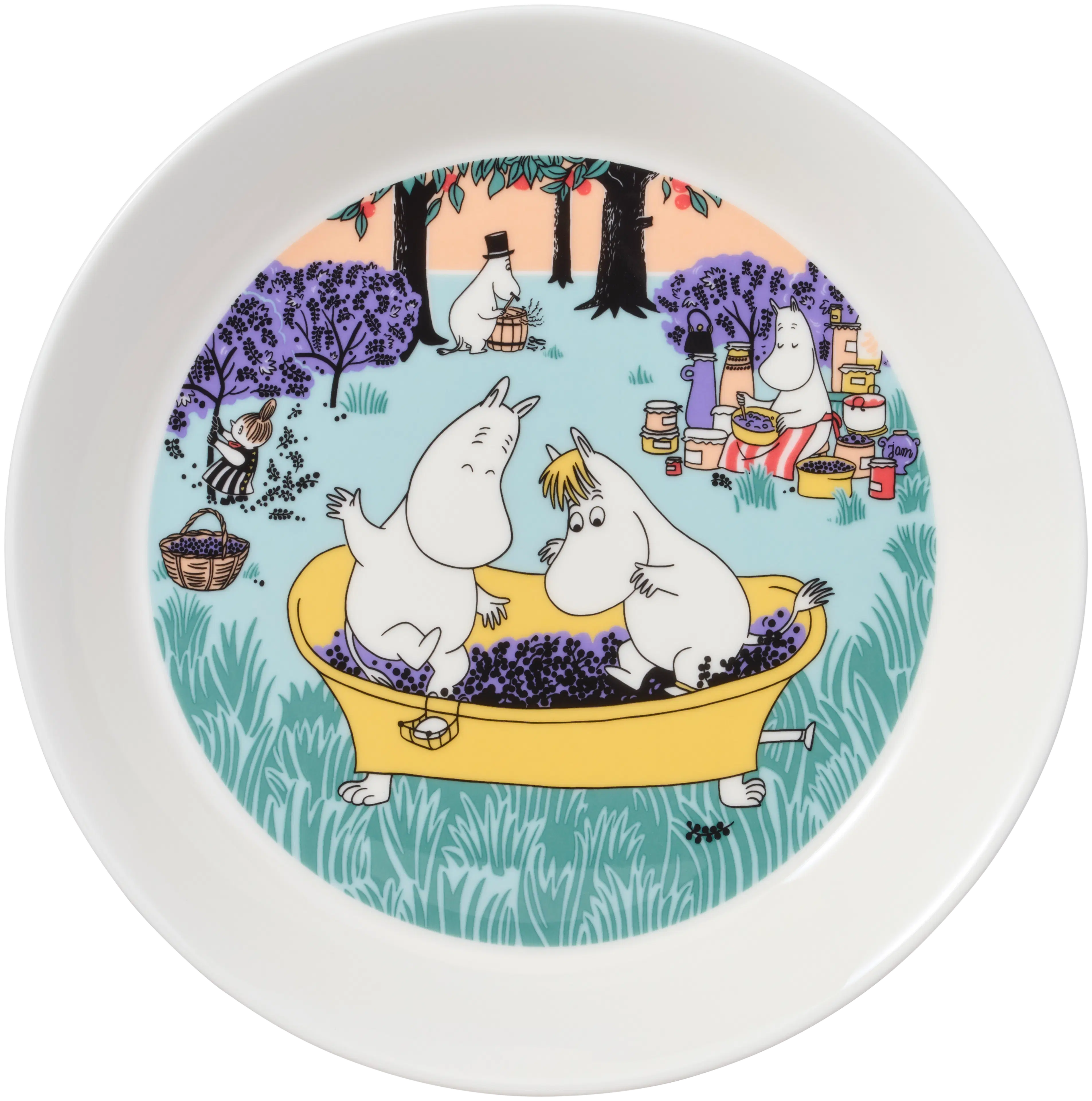 Moomin Arabia Finland Muumi lautanen 19cm Marjassa