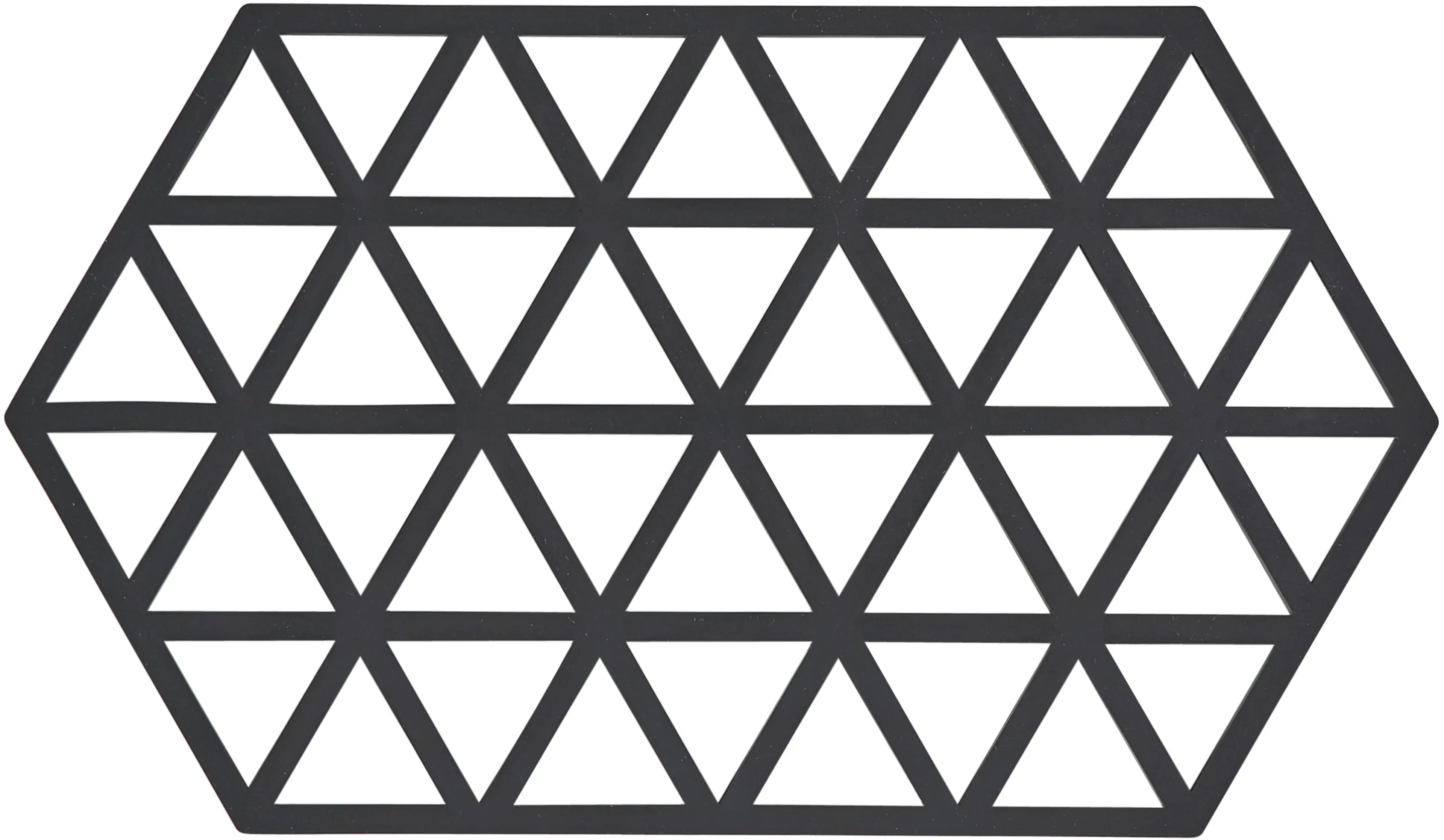 Zone Triangles pannunalunen 24x14 cm, black