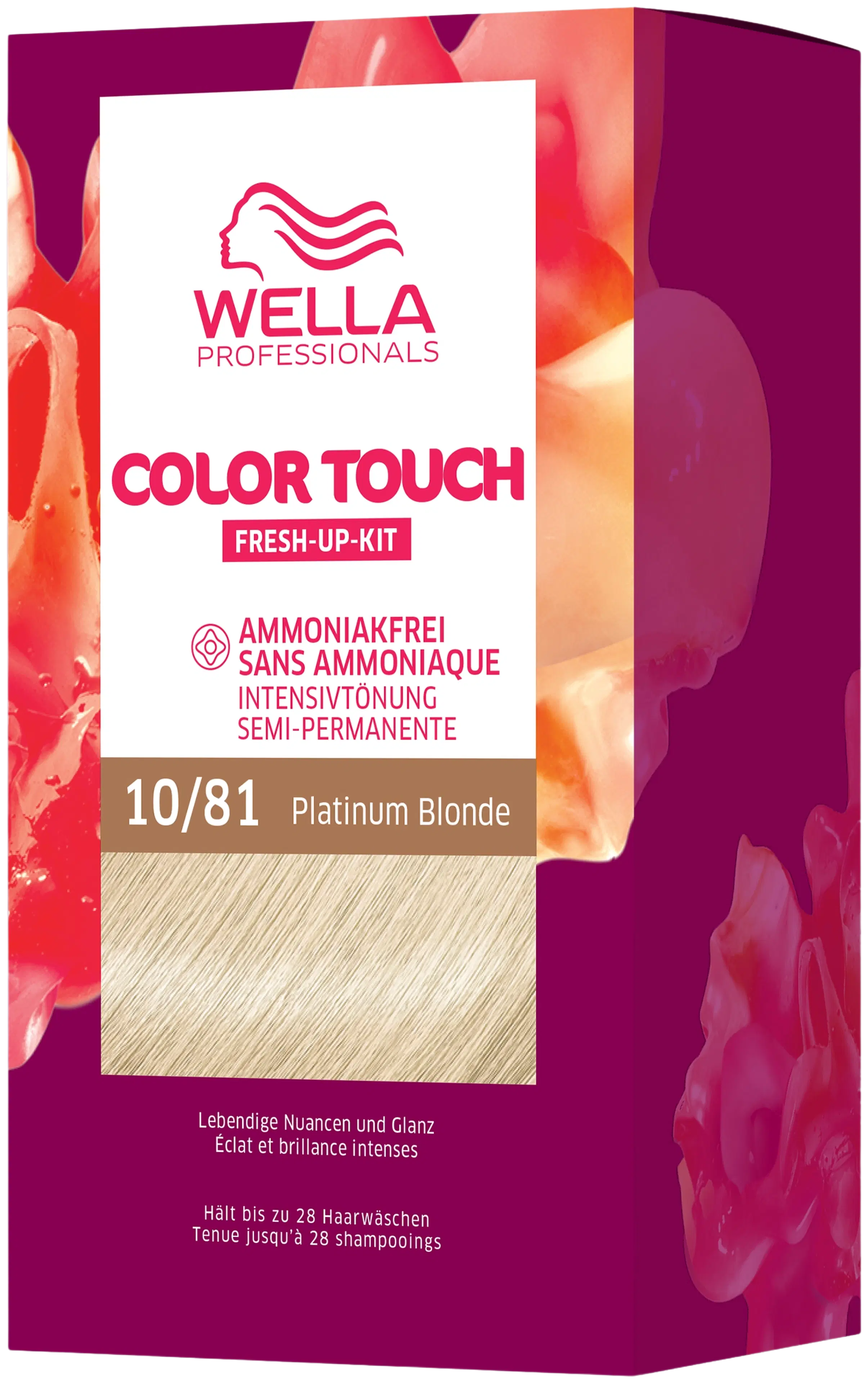 Wella Professionals Color Touch Rich Natural Platinum Blonde 10/81 kotiväri 130 ml