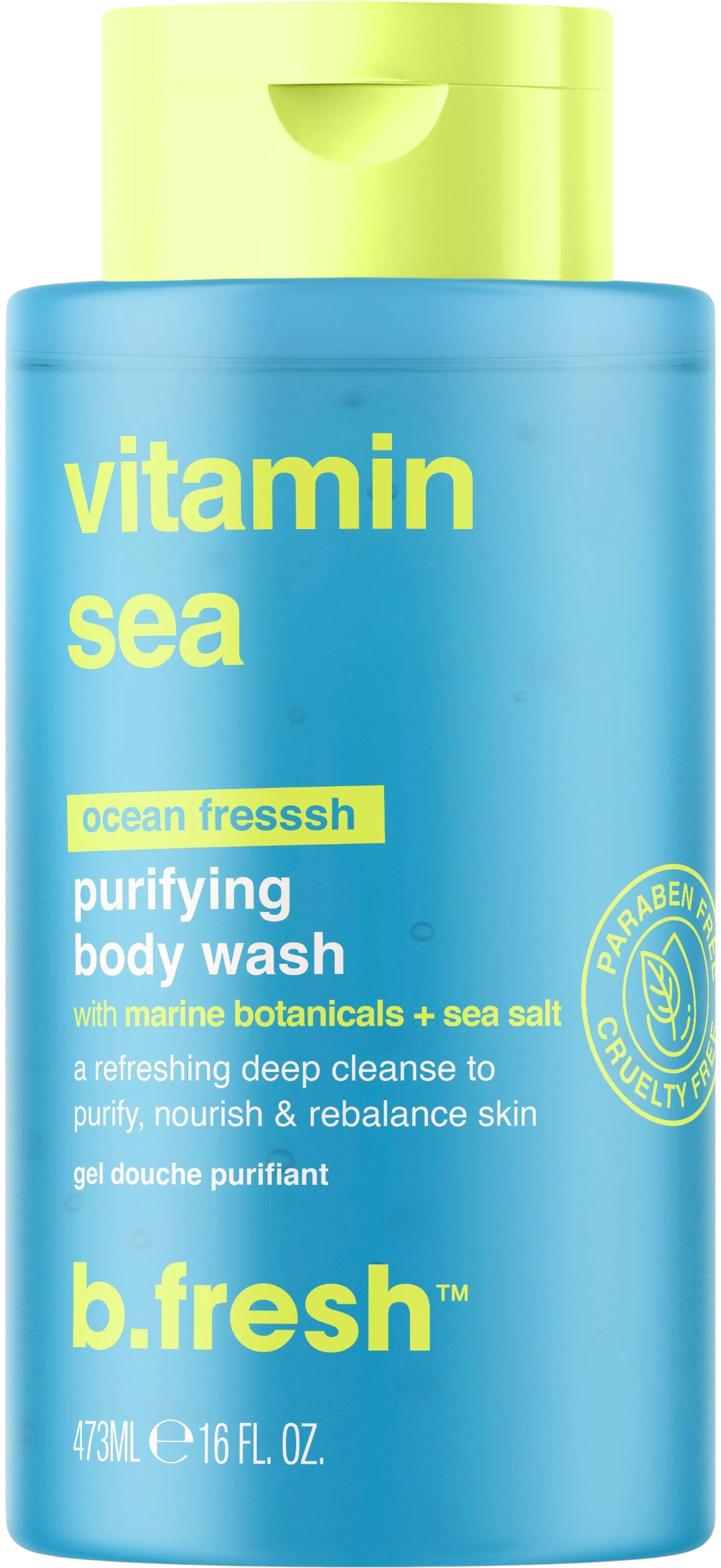 b.fresh vitamin sea - ravitseva suihkusaippua 473ml