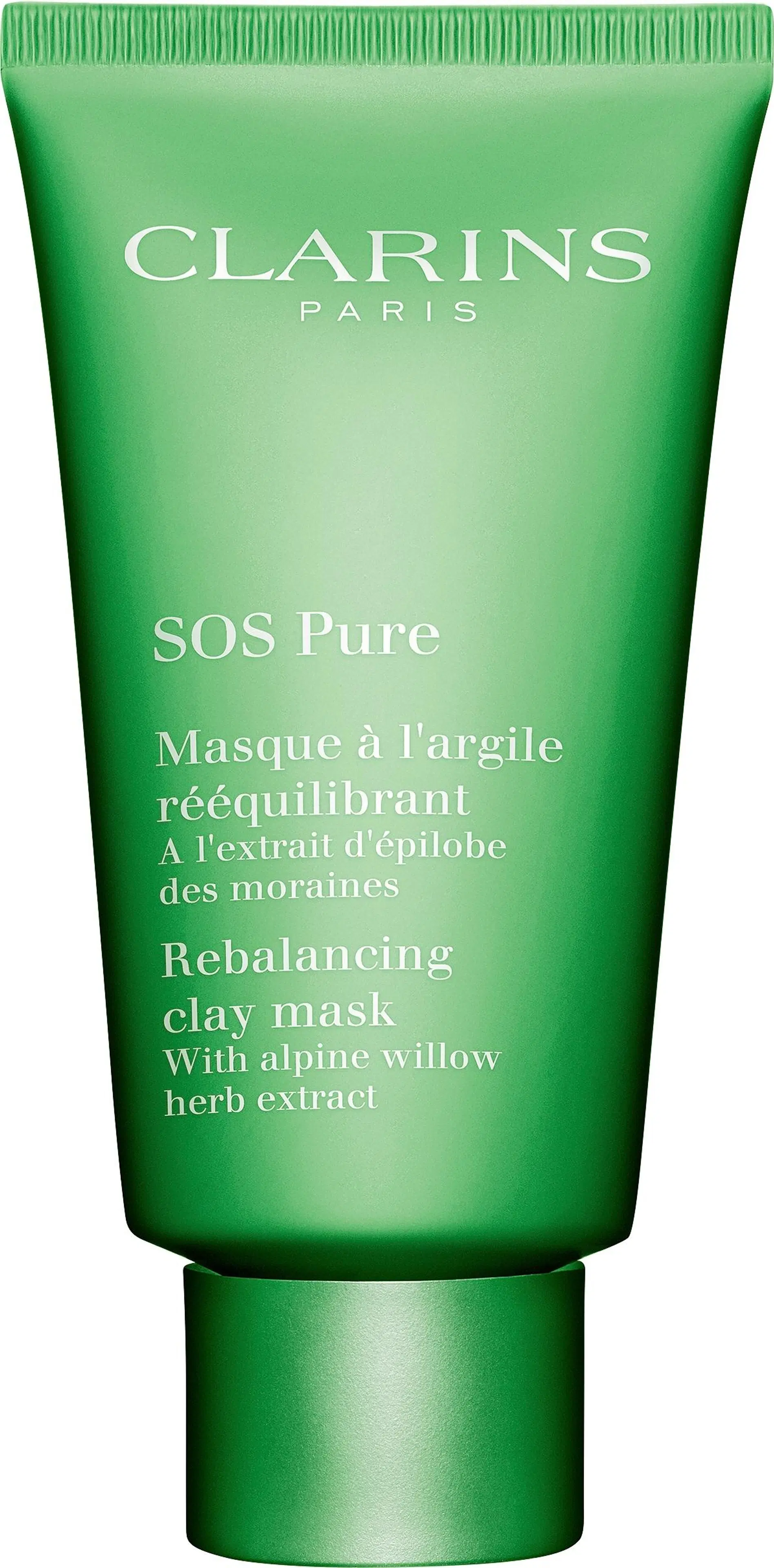 Clarins SOS Pure - Rebalancing Clay Mask savinaamio 75 ml