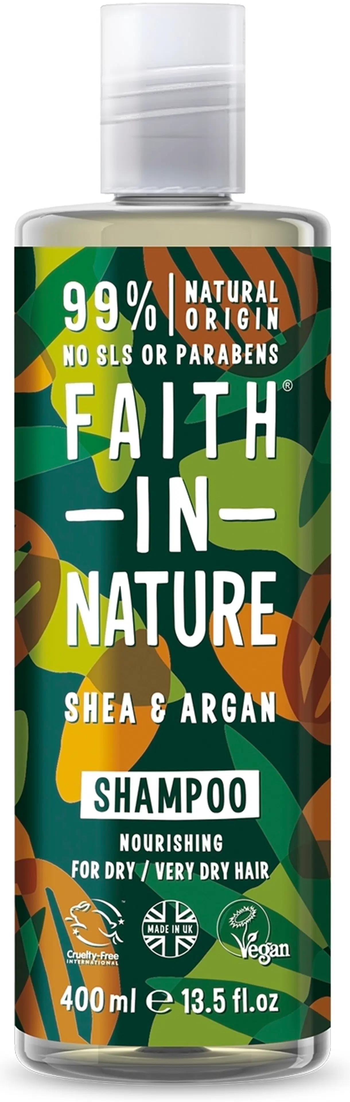 Faith in Nature Shampoo Shea&Argan 400ml