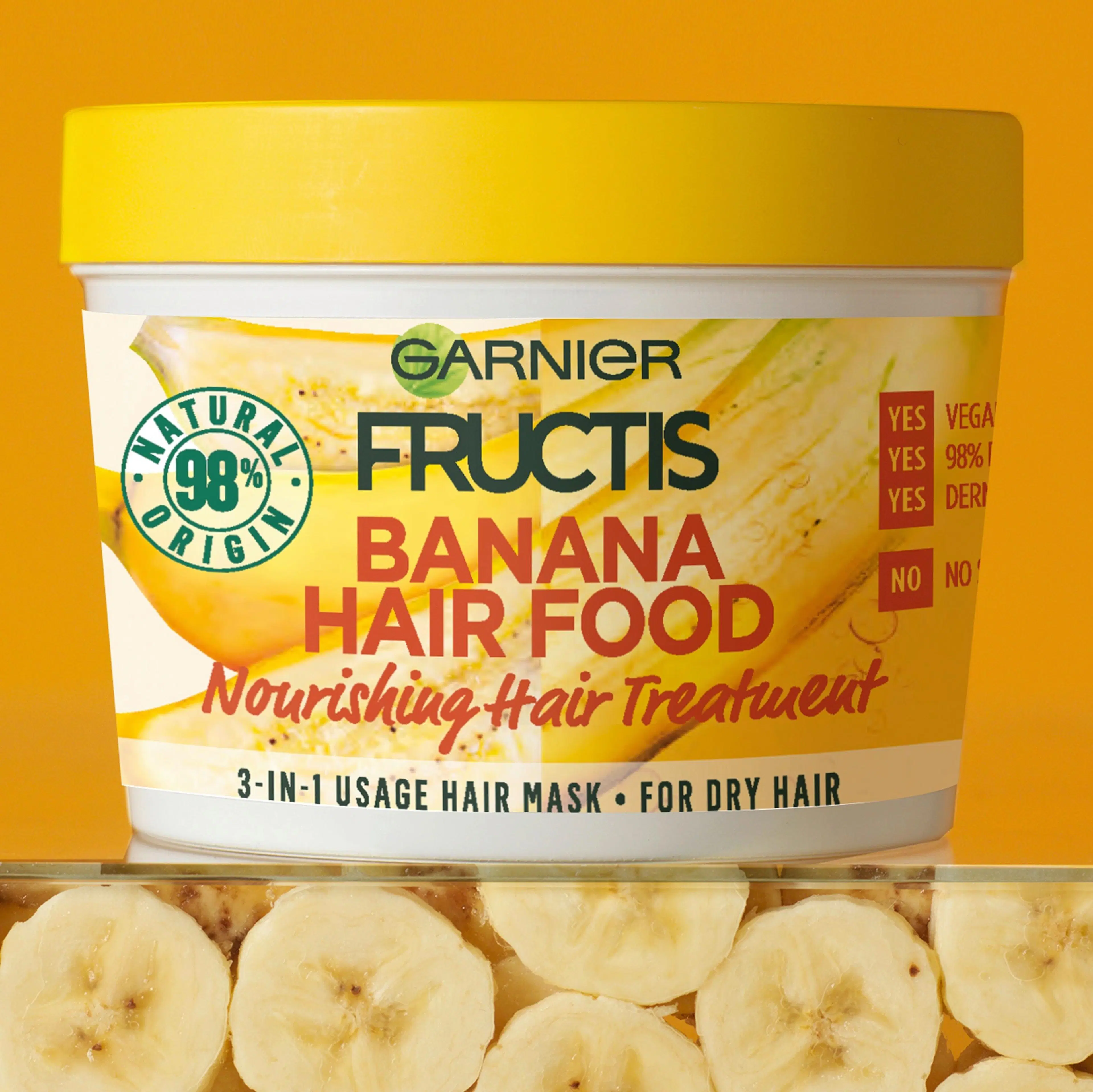 Garnier Fructis Banana Hair Food hiusnaamio 390ml