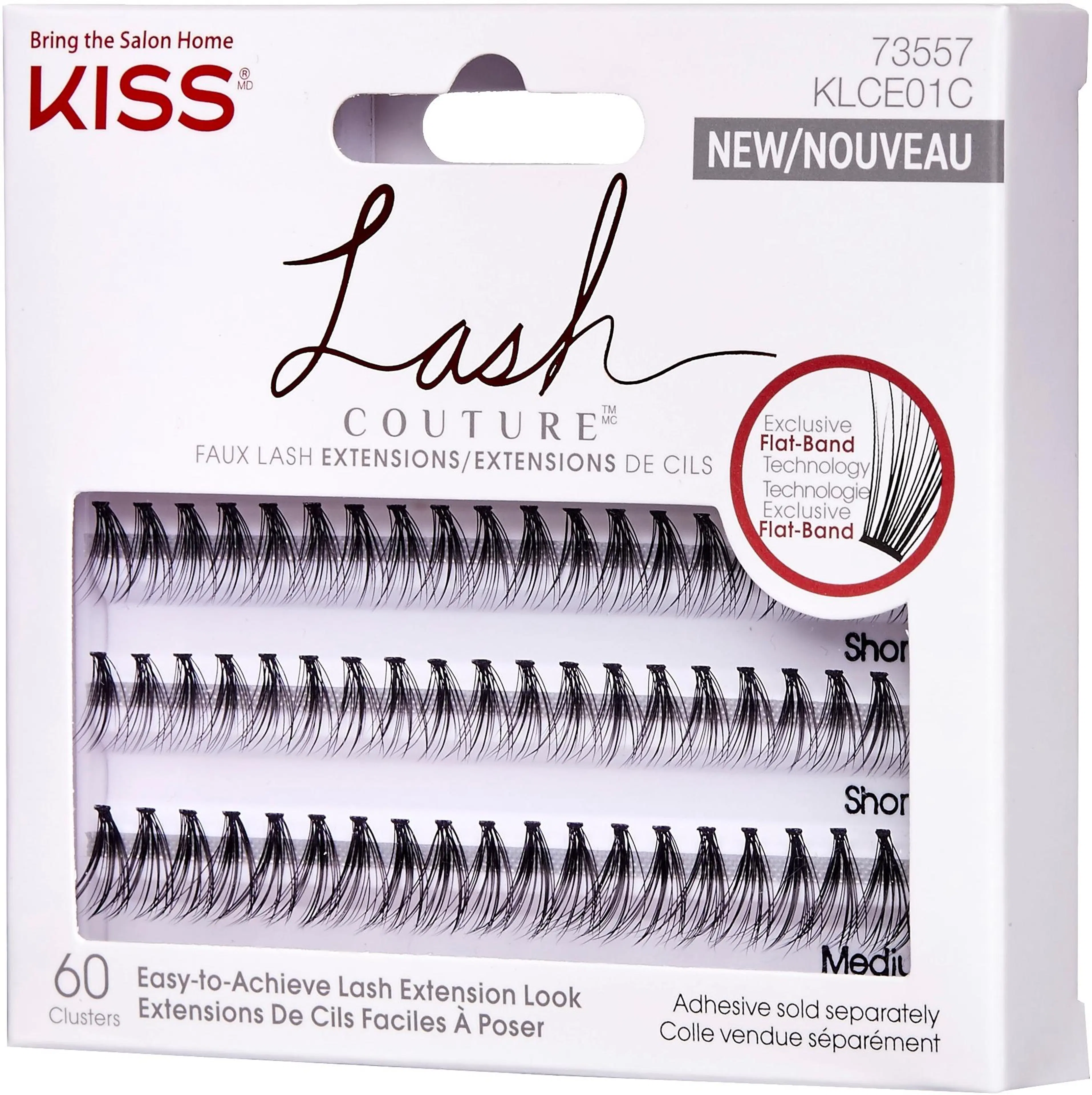 Kiss Lash Couture Faux ripsienpidennys 60 tupsua