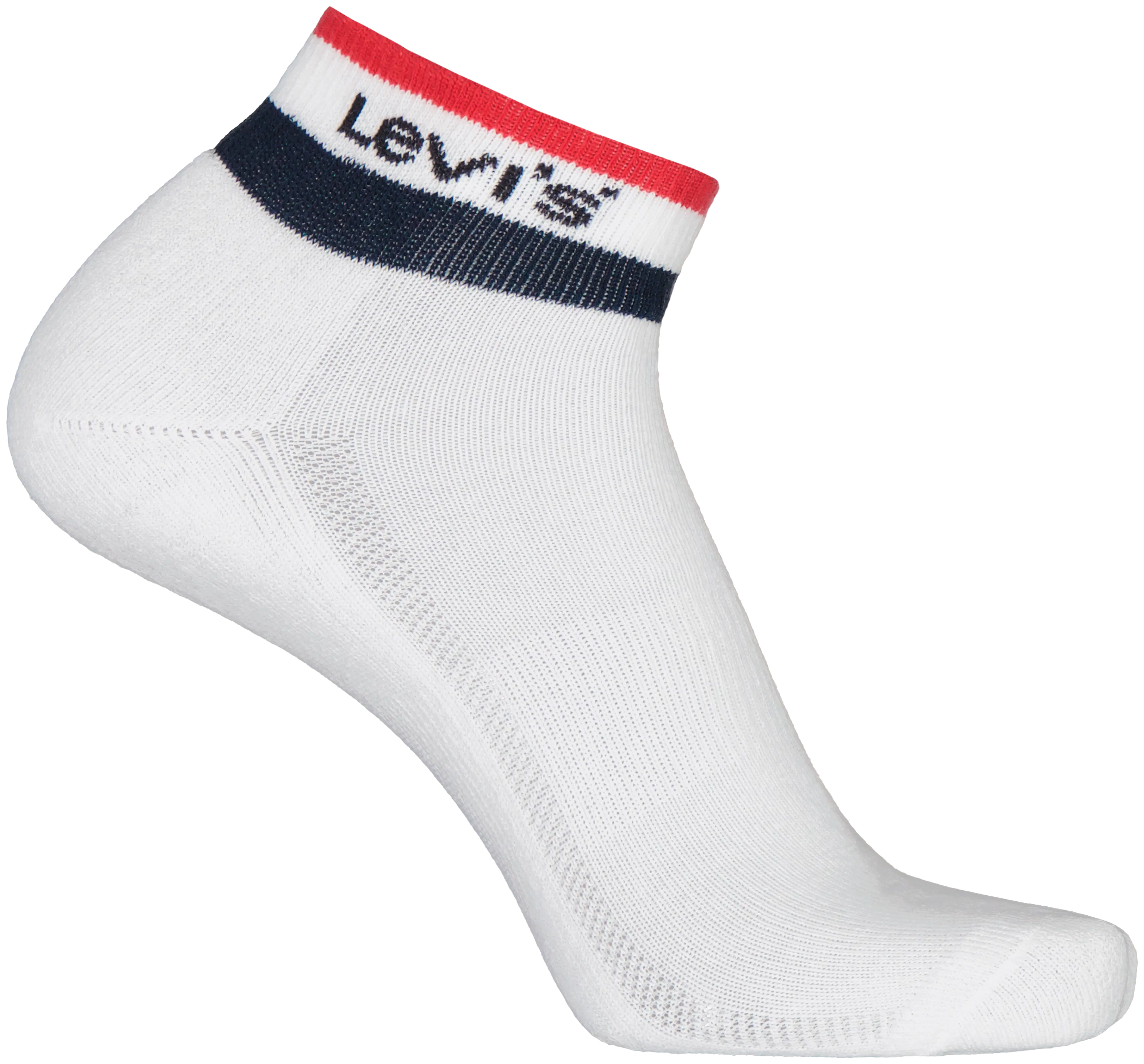 Levi's Mid Cut Sport Stripe 2-pack sukat