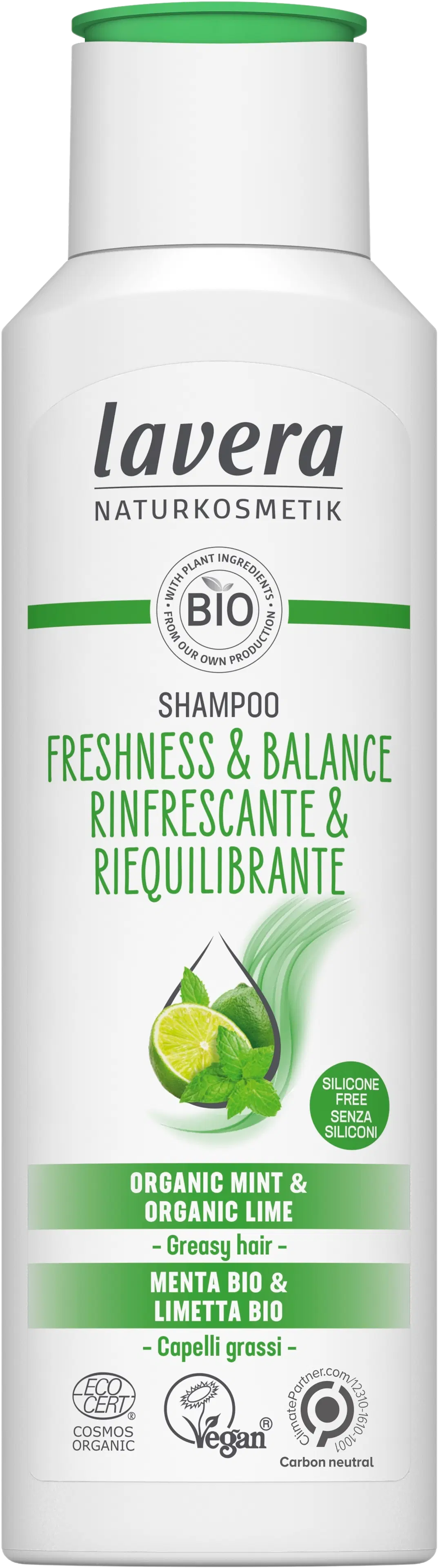 lavera Freshness & Balance shampoo 250 ml