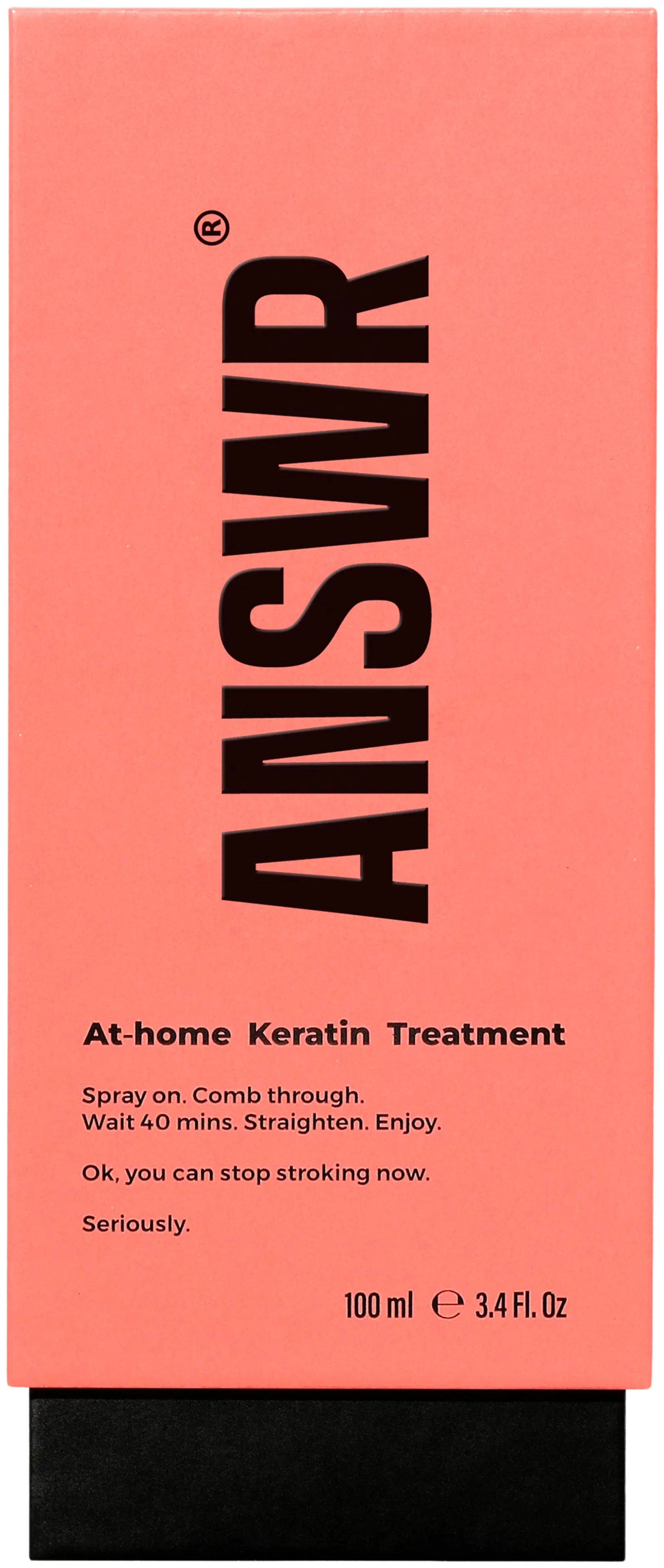 ANSWR At-home Keratin Treatment keratiinikäsittely hiuksille 100ml