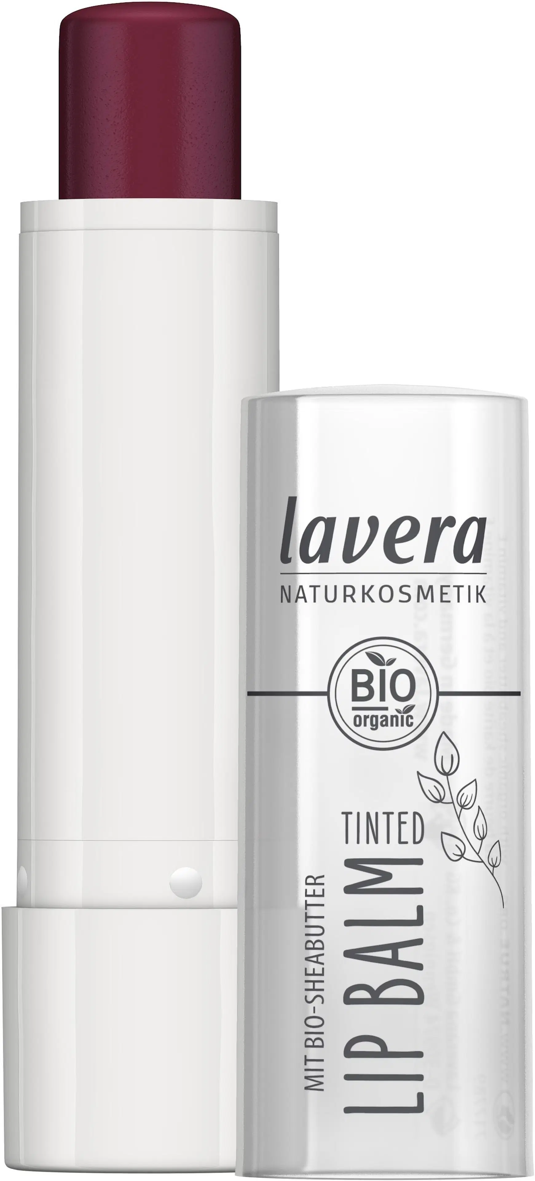 lavera Tinted Lip Balm -Deep Plum 04- 4,5g