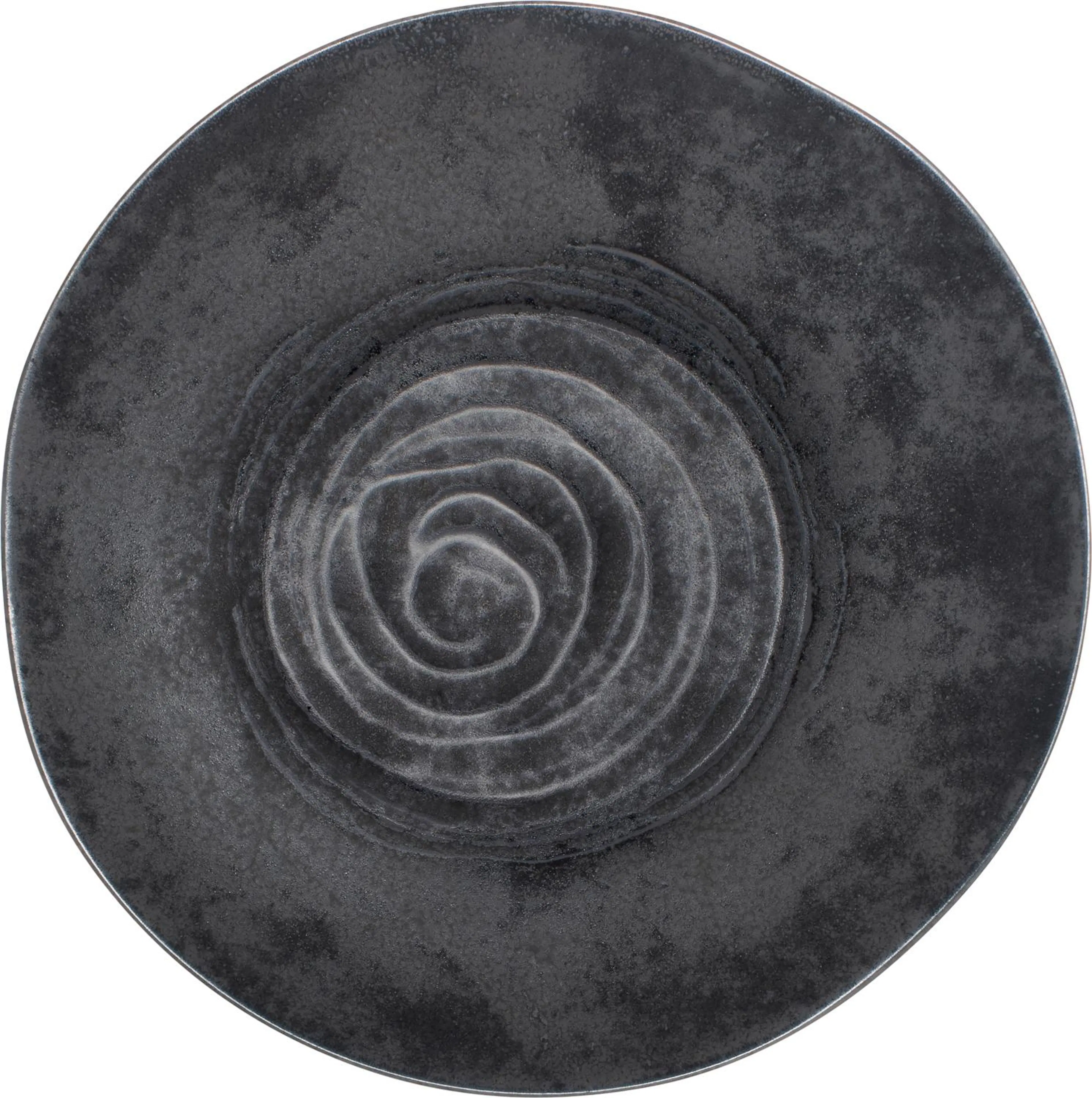 Pentik Kivi lautanen 21 cm, tummanharmaa