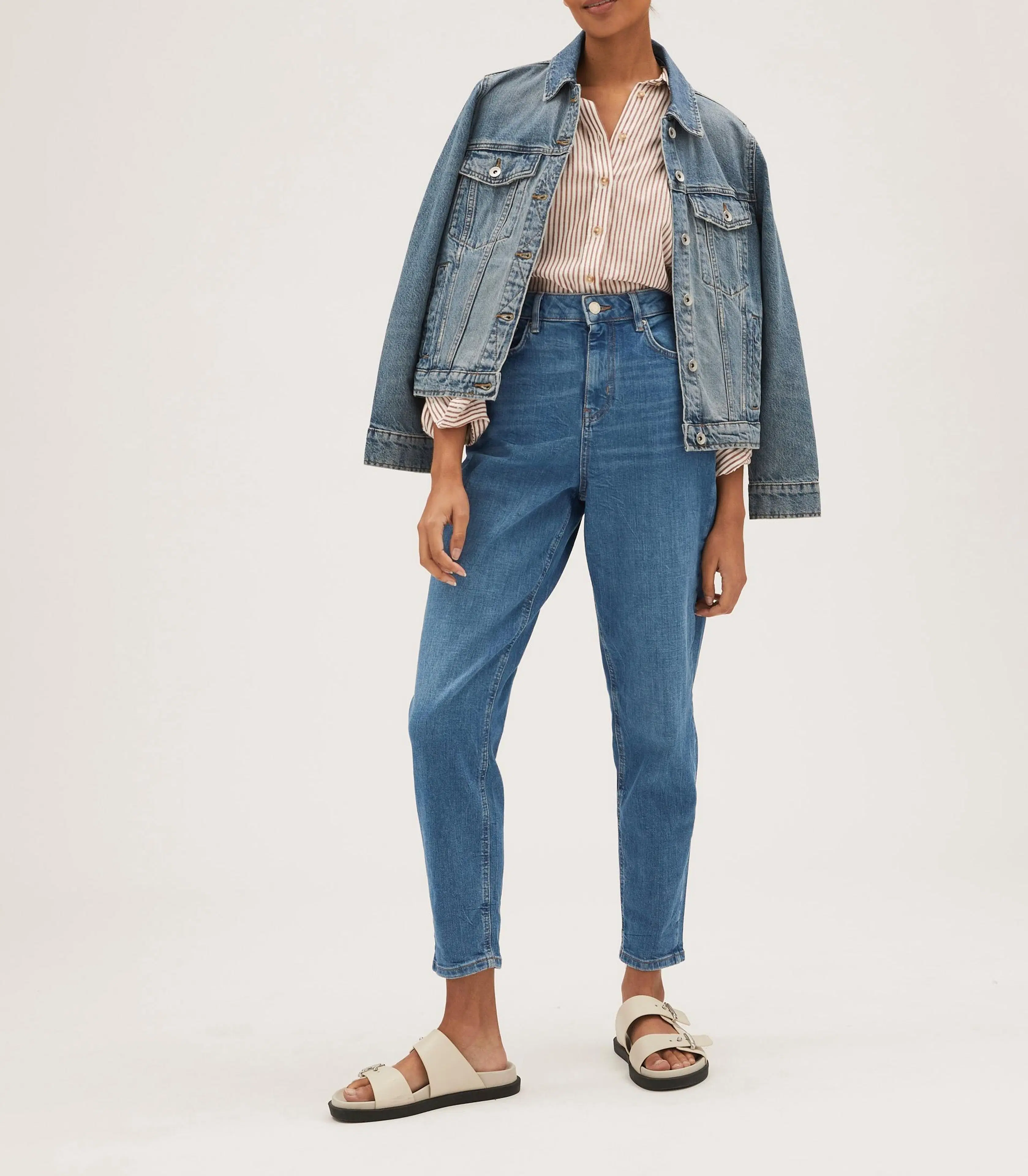M&S Farkut Mom High Waist