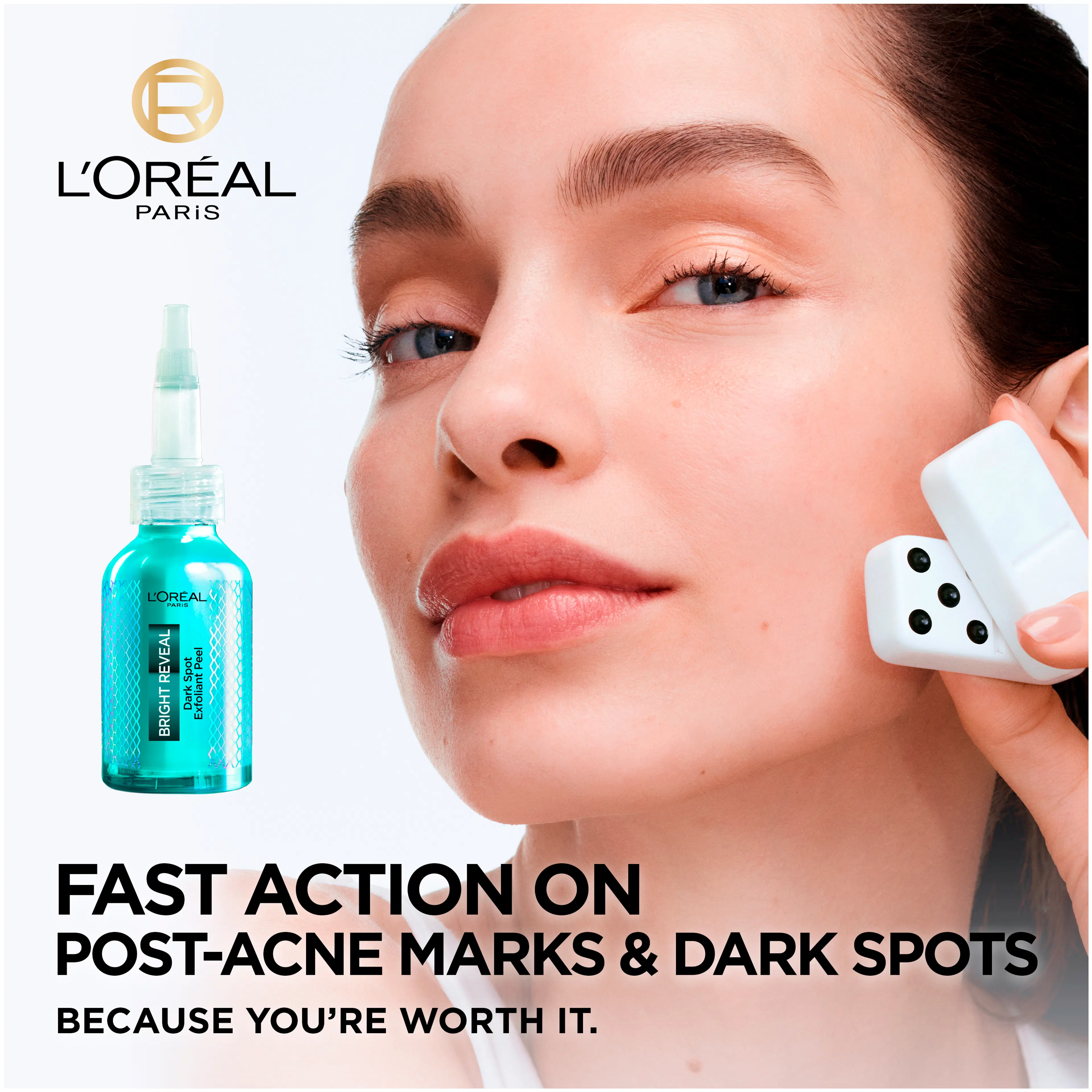 L'Oréal Paris Bright Reveal Niacinamide Dark Spot Exfoliant Peel kuorintavoide 25ml