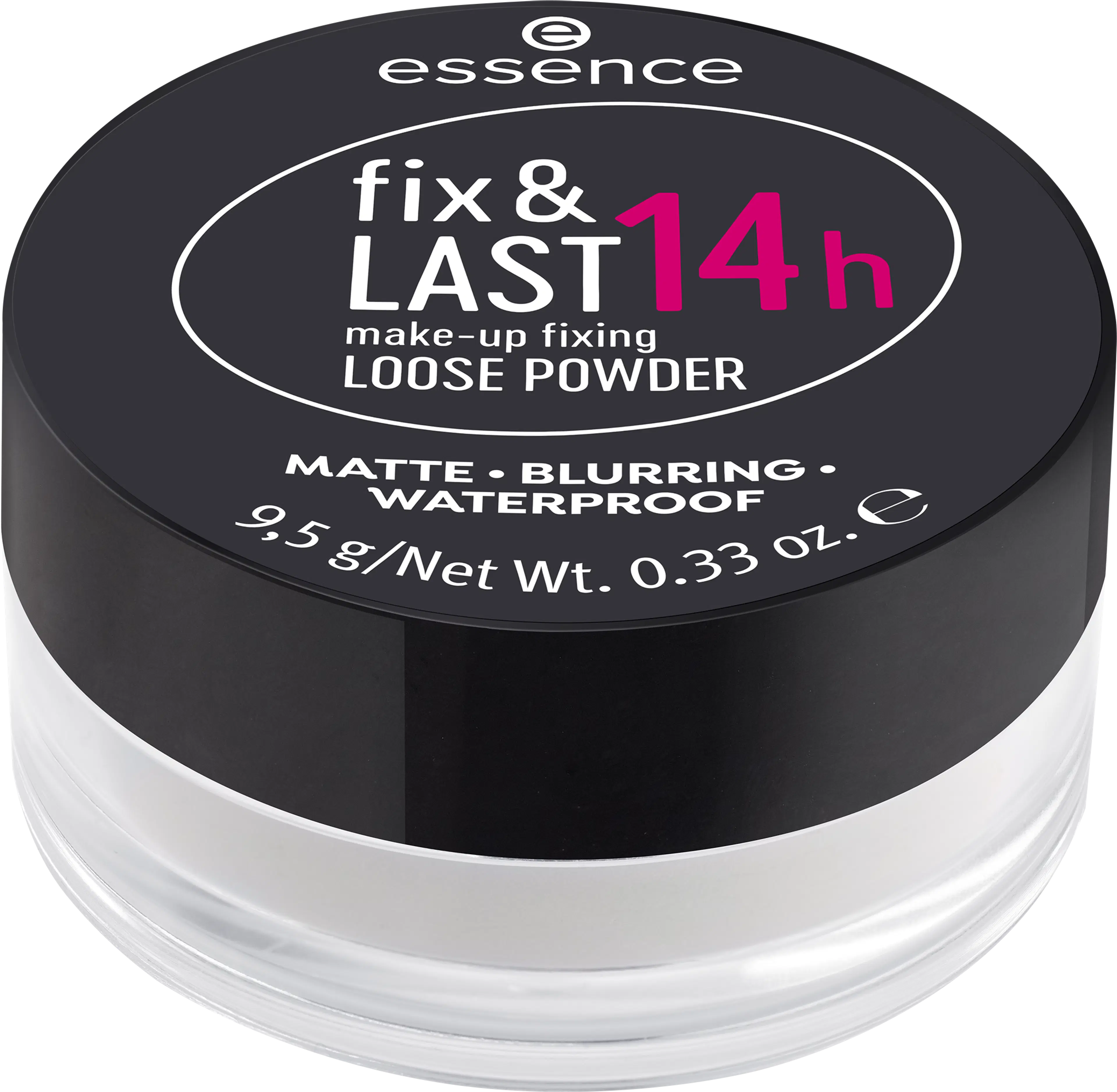 essence fix & LAST 14h make-up fixing LOOSE POWDER irtopuuteri 9,5 g