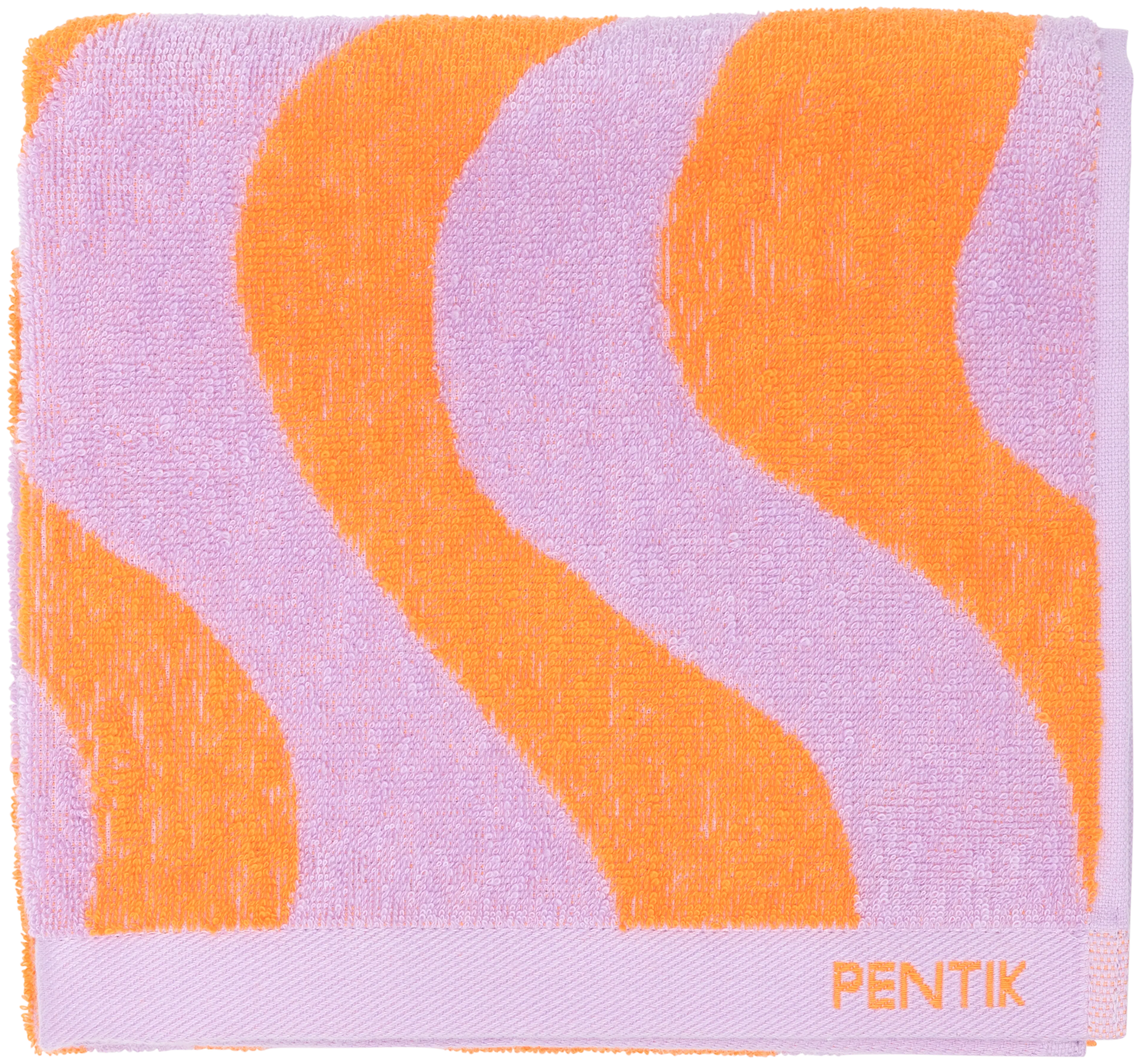 Pentik Hiekka käsipyyhe 50x70 cm, oranssi  