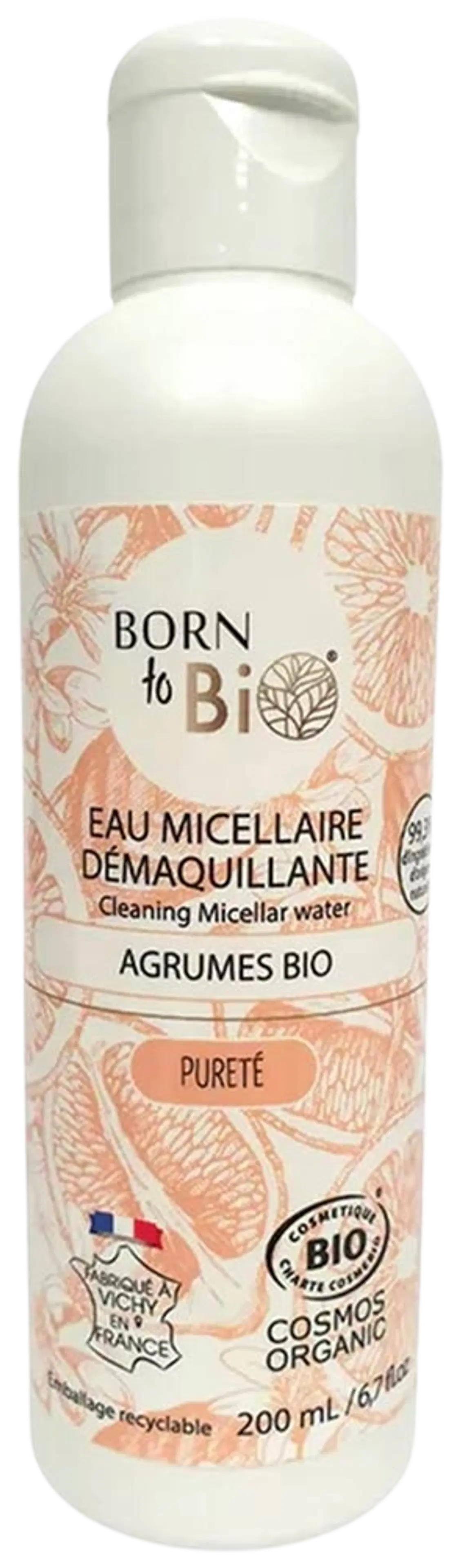 Born to Bio Micellar Water for Oily Skin - Misellivesi Rasvoittuvalle iholle 200ml