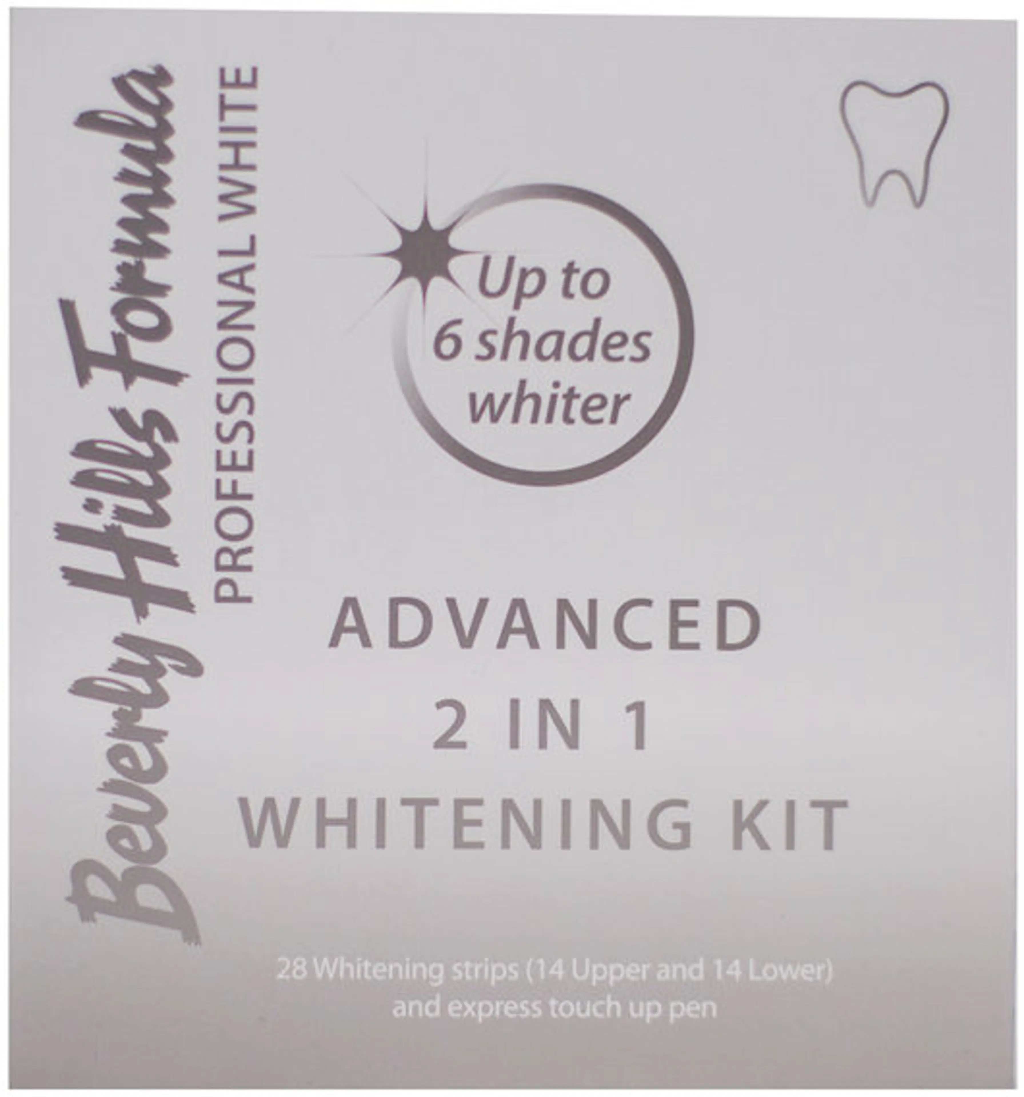 Beverly Hills Formula Professional White 2 in 1 Whitening Kit hampaidenvalkaisusetti
