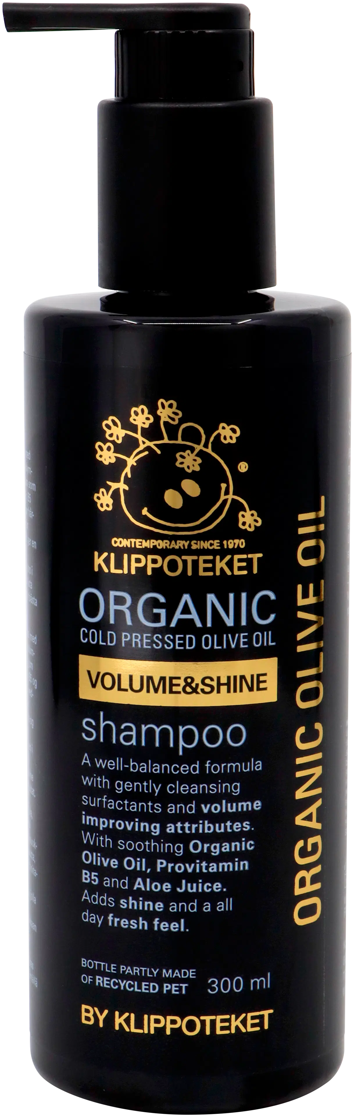 Klippoteket organic shampoo volume & shine 300 ml