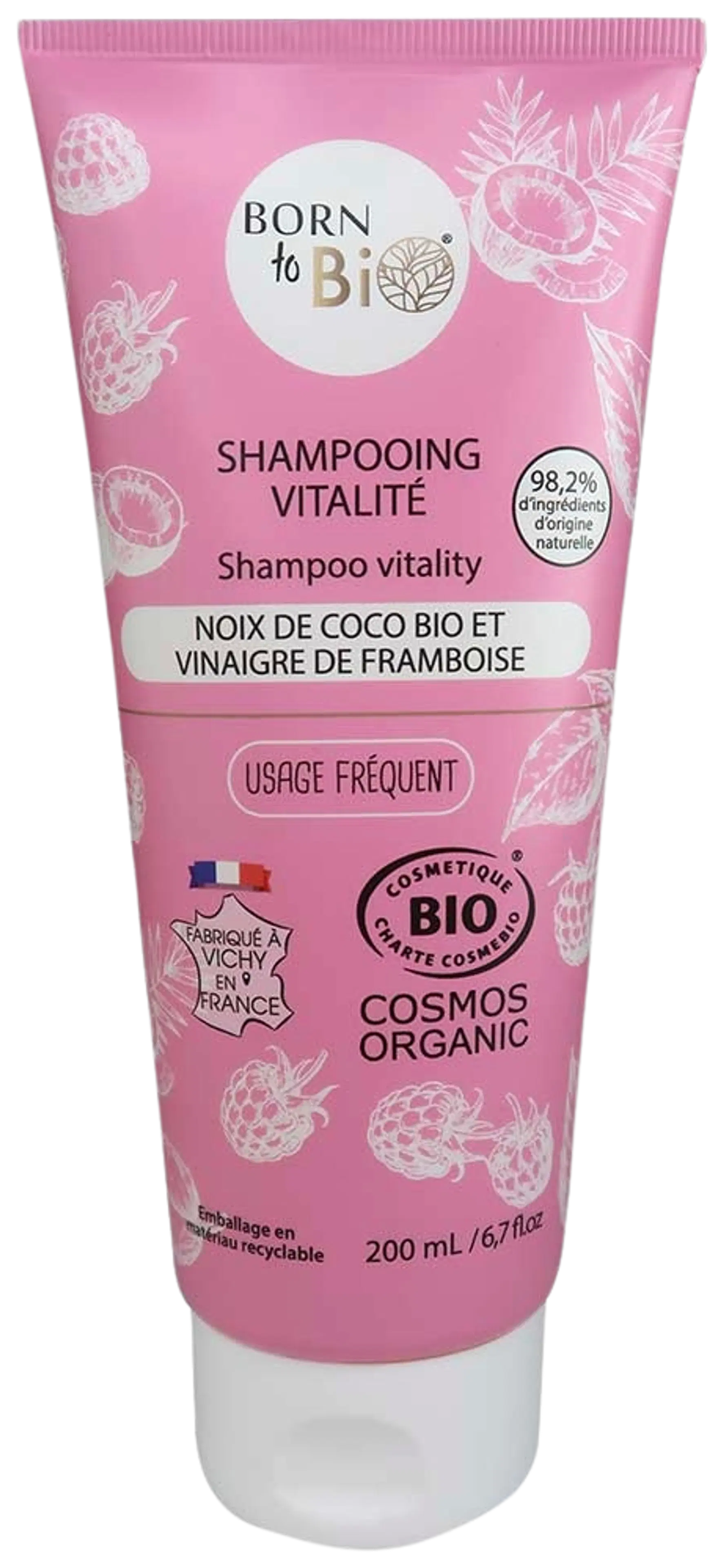 Born to Bio Vitality Shampoo Kaikille hiustyypeille 200ml