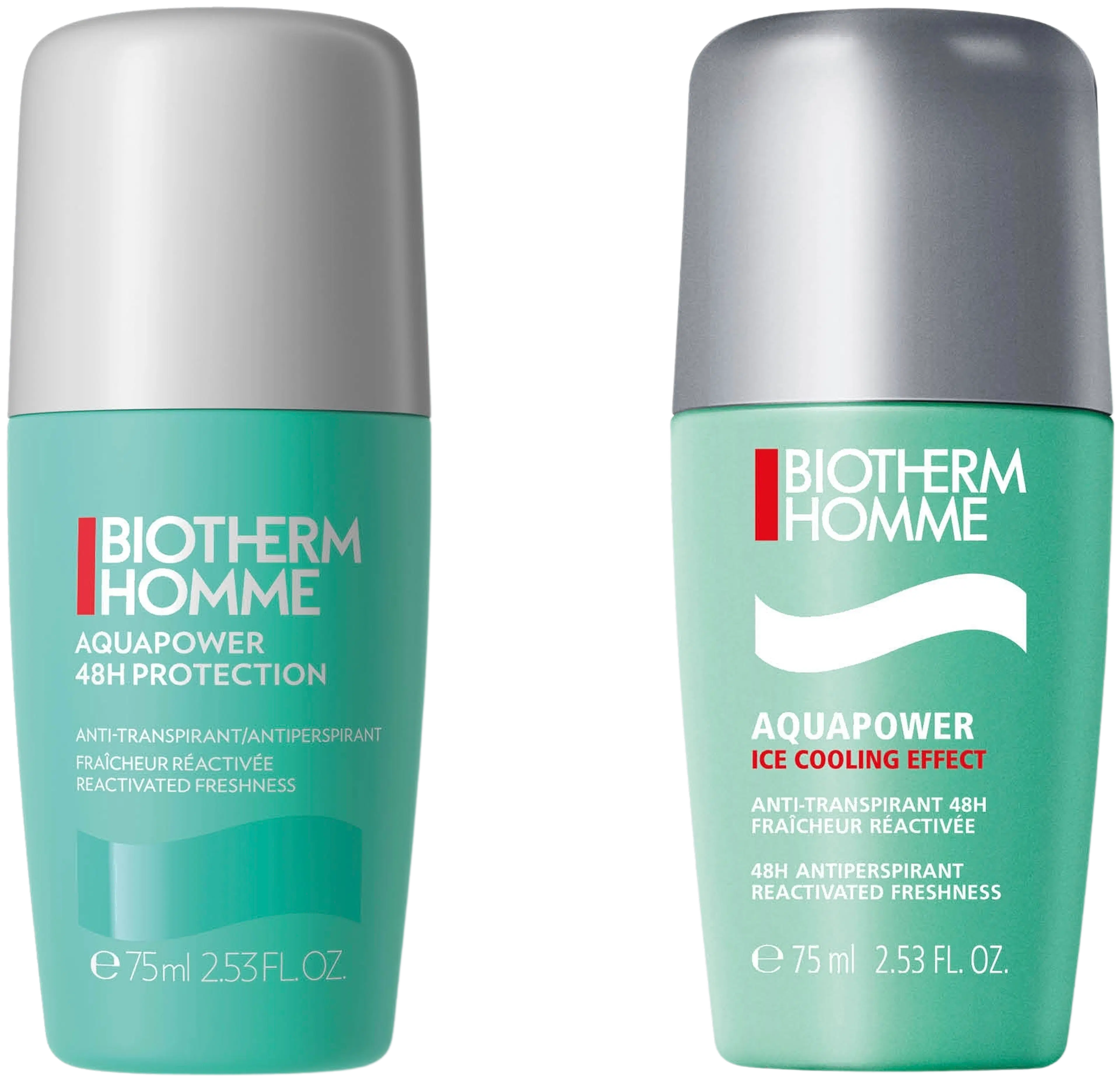 Biotherm Homme Aquapower Ice Cooling Effect Antiperspirant deodorantti 75 ml