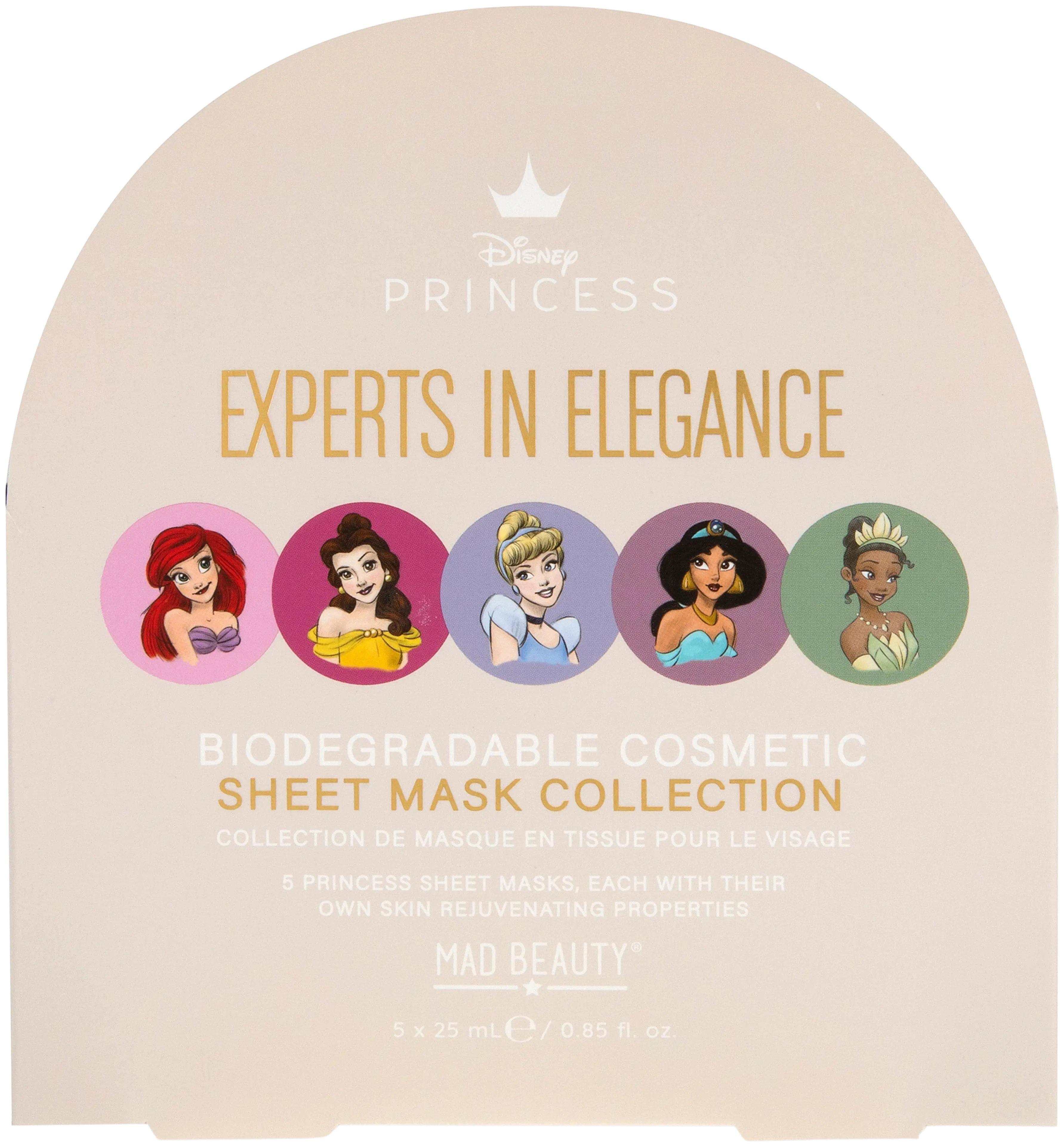 Mad Beauty Pure Princess Cosmetic Sheet Mask Collection