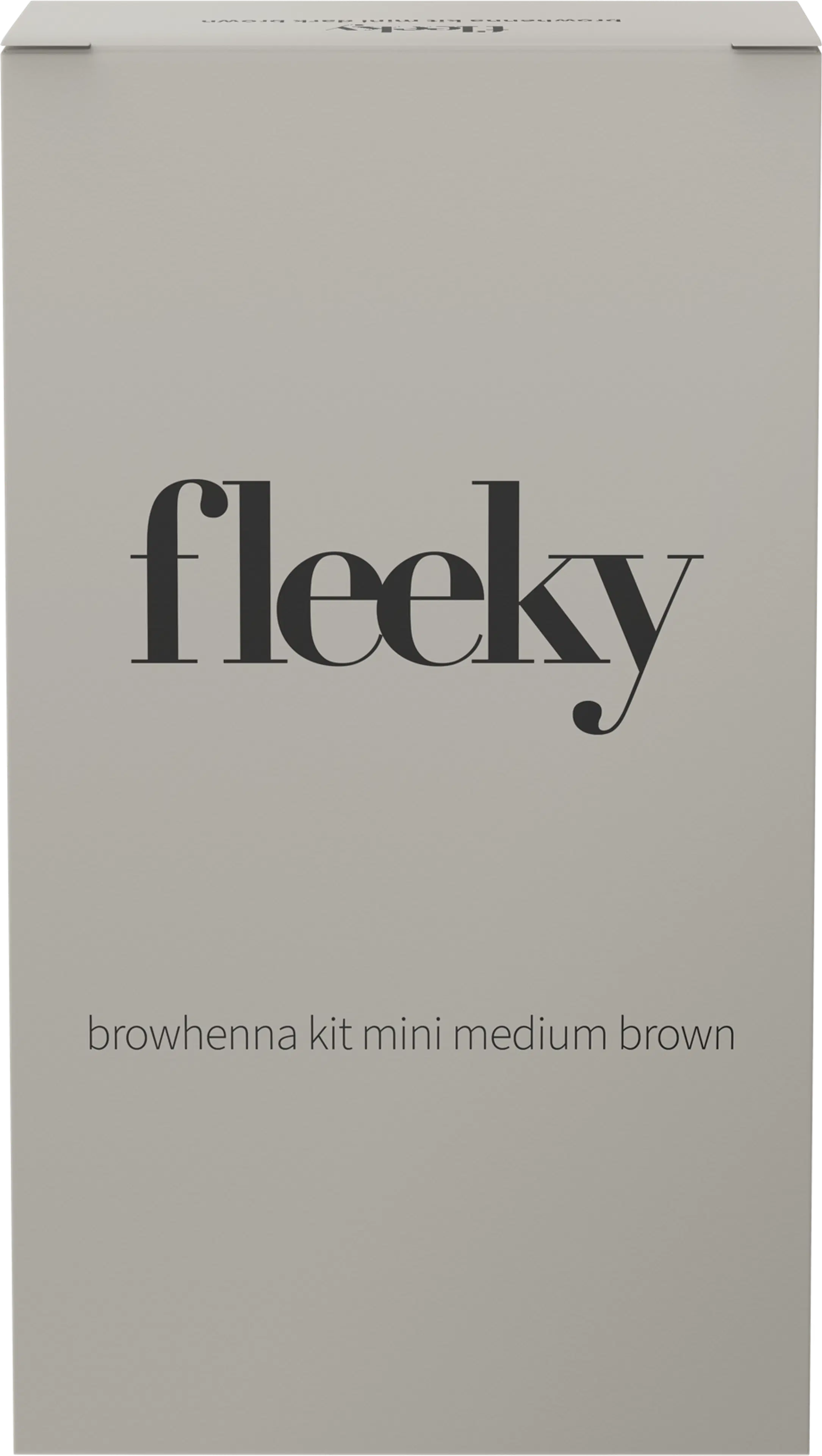 fleeky Browhenna Mini Kit Medium Brown kulmaväri setti