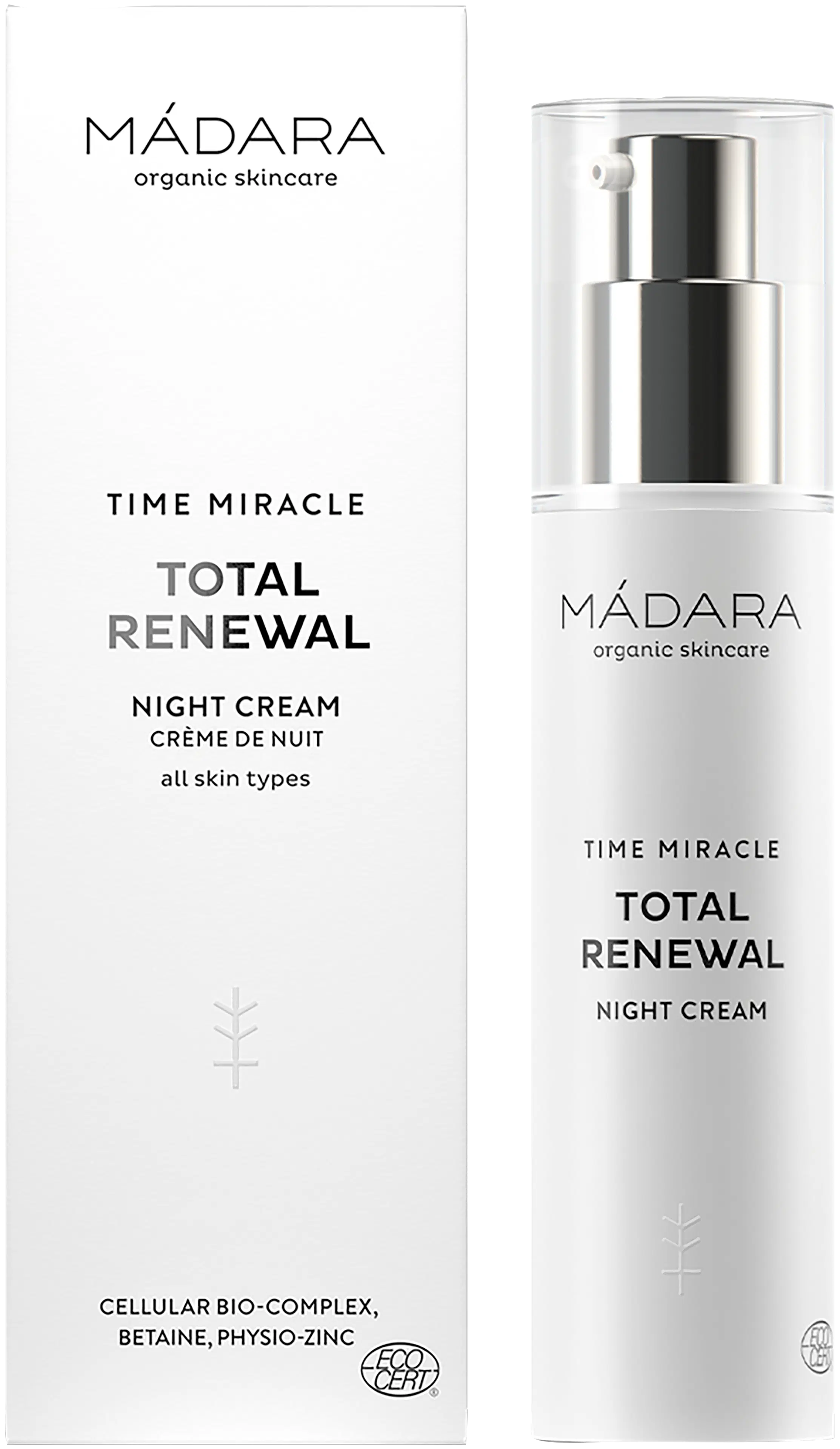 Madara Time Miracle Total Renewal night cream yövoide 50 ml