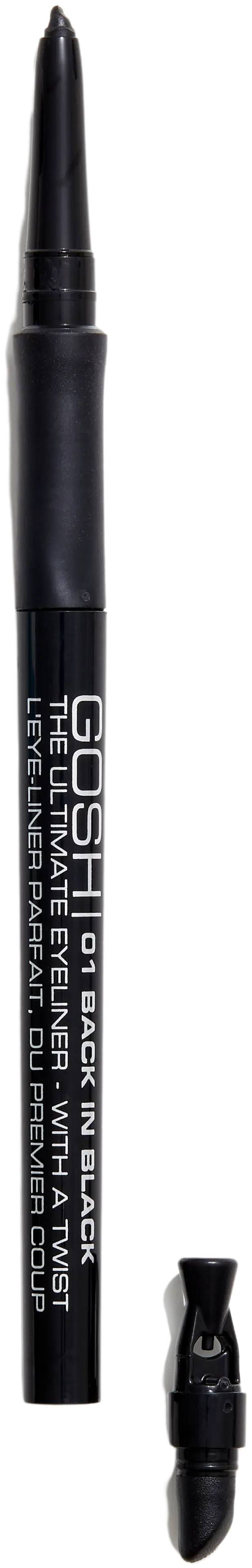 GOSH The Ultimate Eyeliner -  silmänrajauskynä 1g