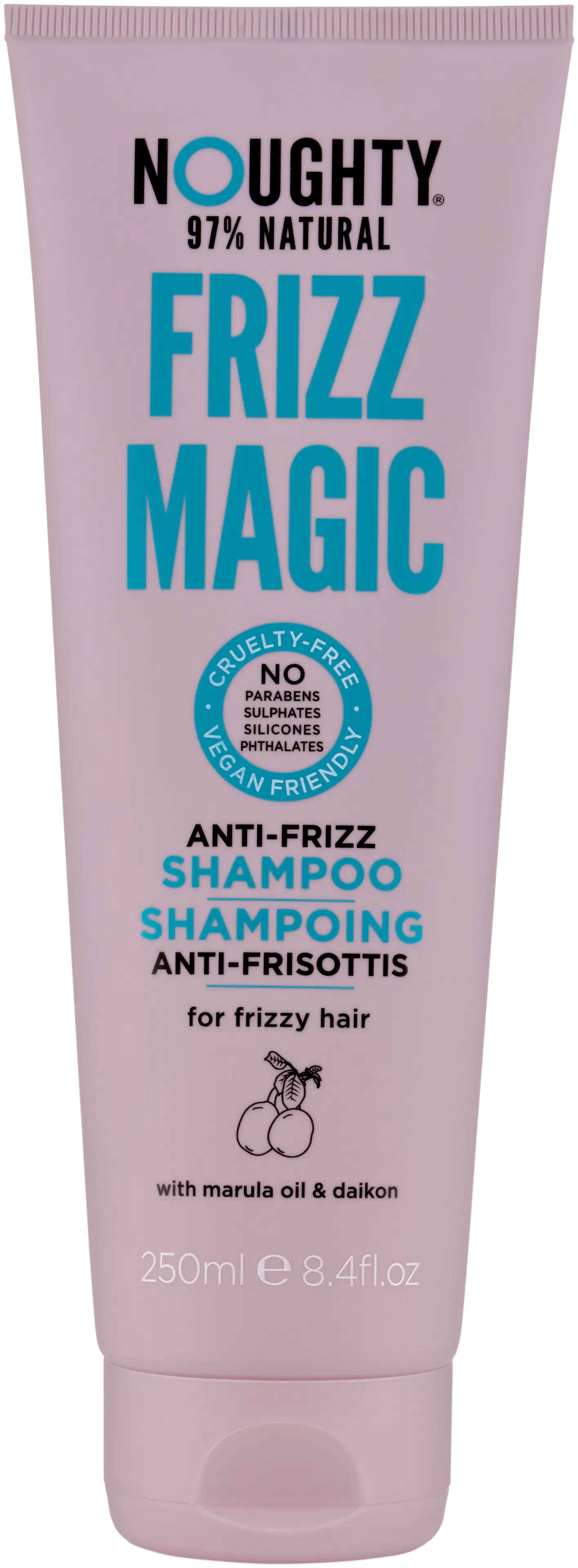 Noughty Frizz Magic Shampoo -kosteuttava ja silottava shampoo 250ml