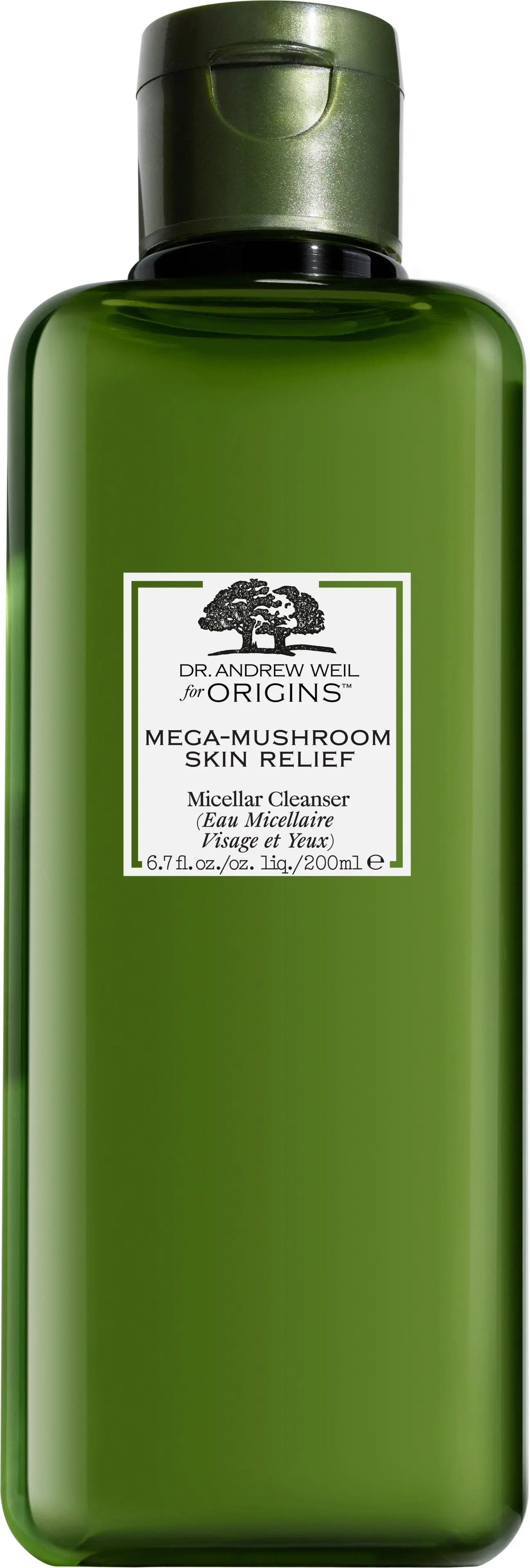 Origins Dr. Weil for Origins™ Mega-Mushroom Skin Relief Micellar Cleanser misellivesi 200ml