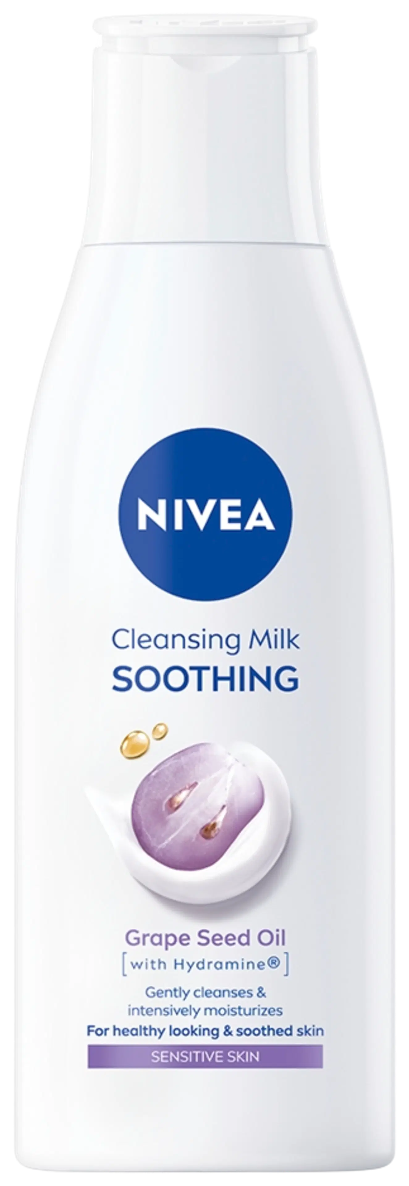 NIVEA 200ml Soothing Cleansing Milk -puhdistusemulsio