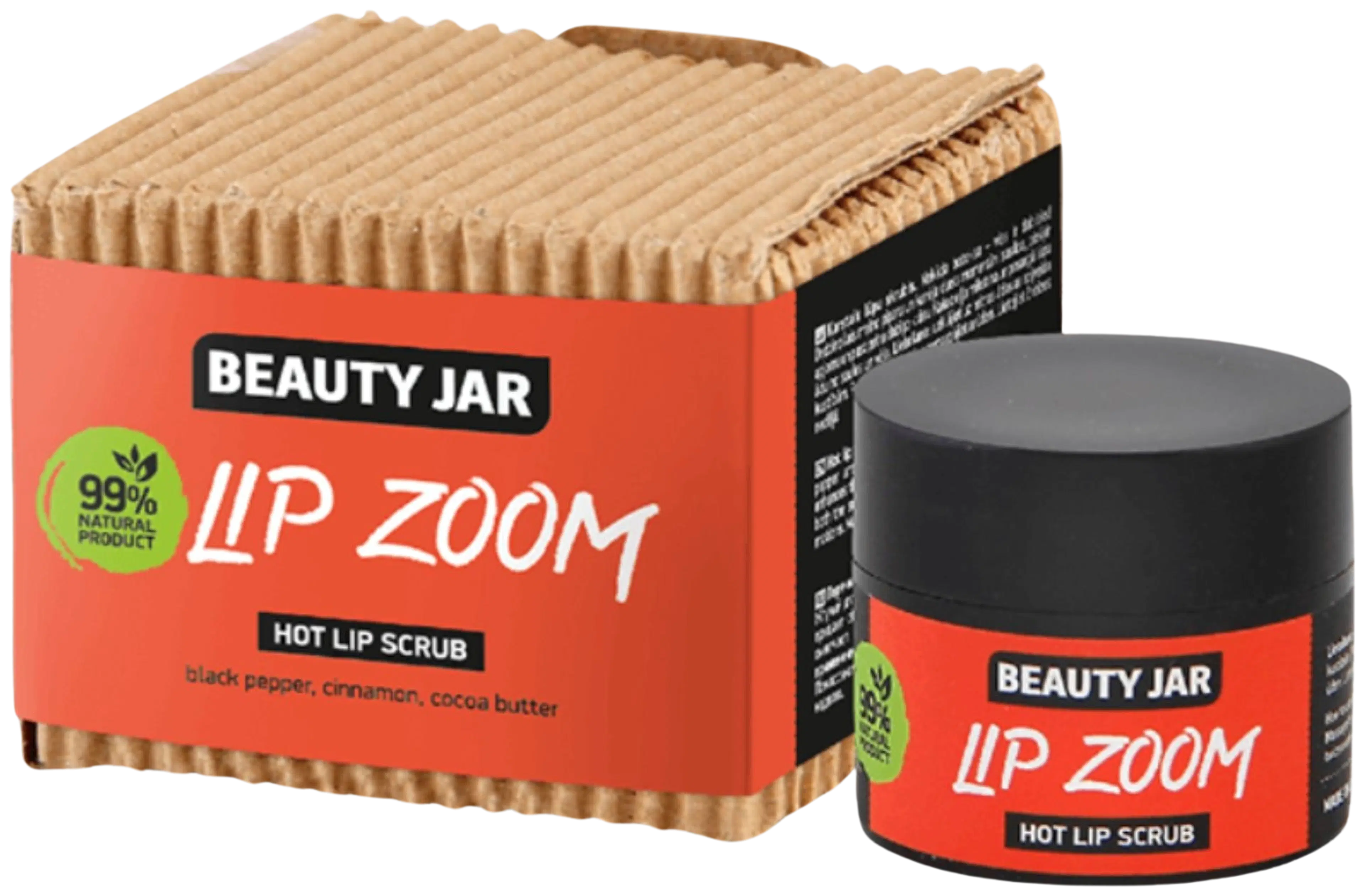 Beauty Jar Lip Zoom Hot Lip Scrub huulikuorinta 15 ml